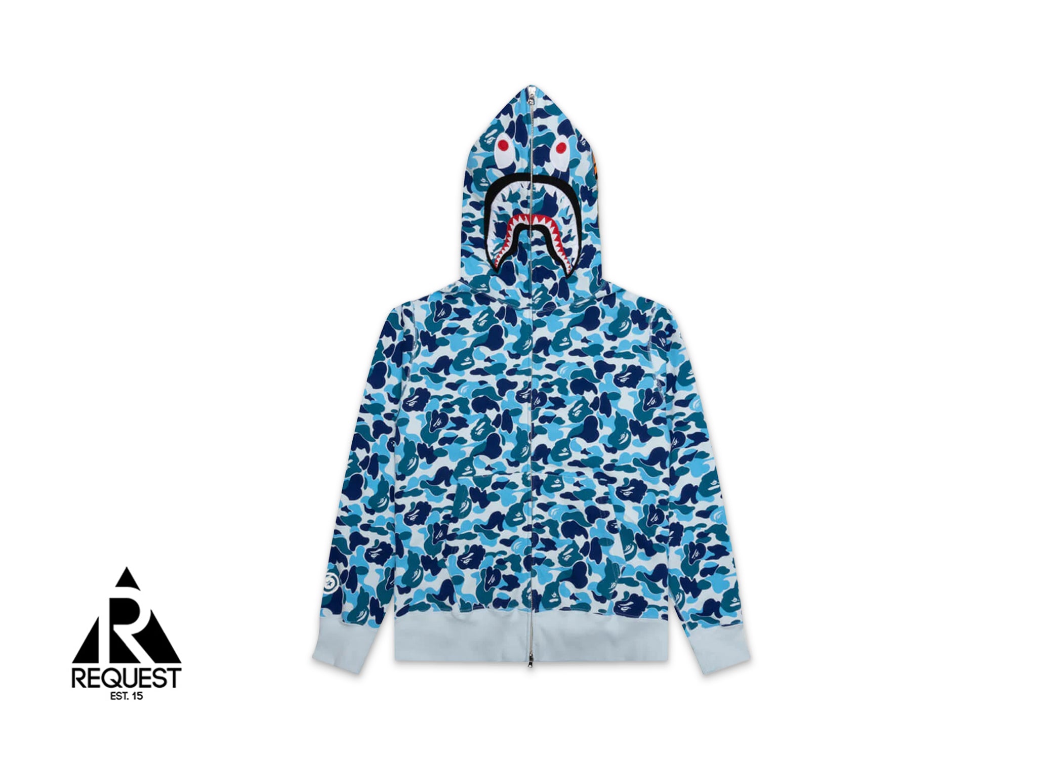 BAPE ABC Camo Shark Full Zip Hoodie