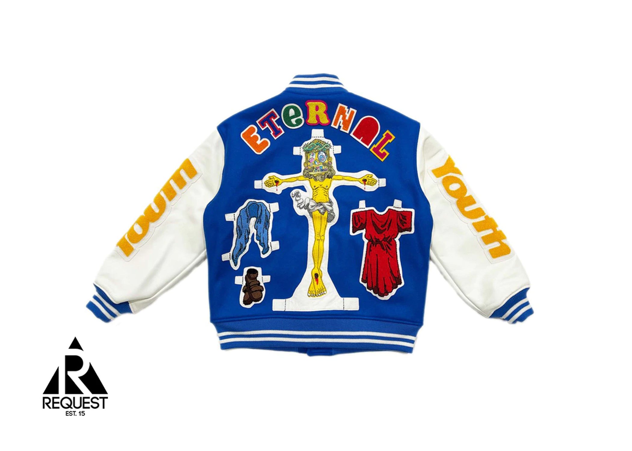 x Takashi Murakami Stadium Jacket 