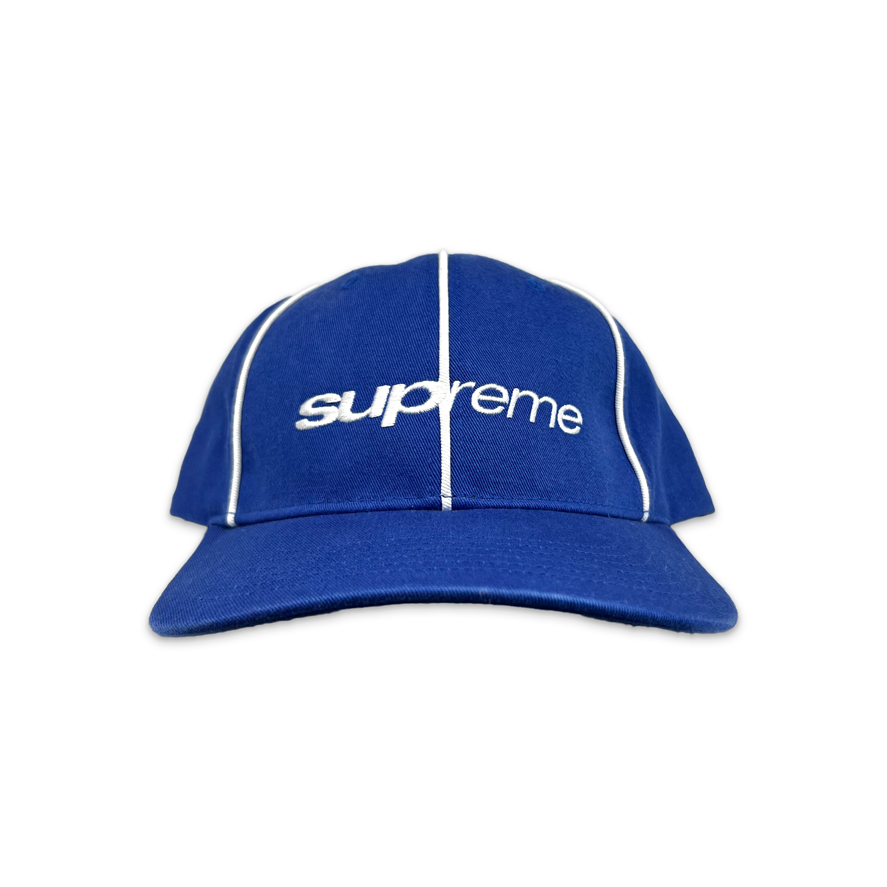 Piping 6-Panel Hat (FW22) "Blue"