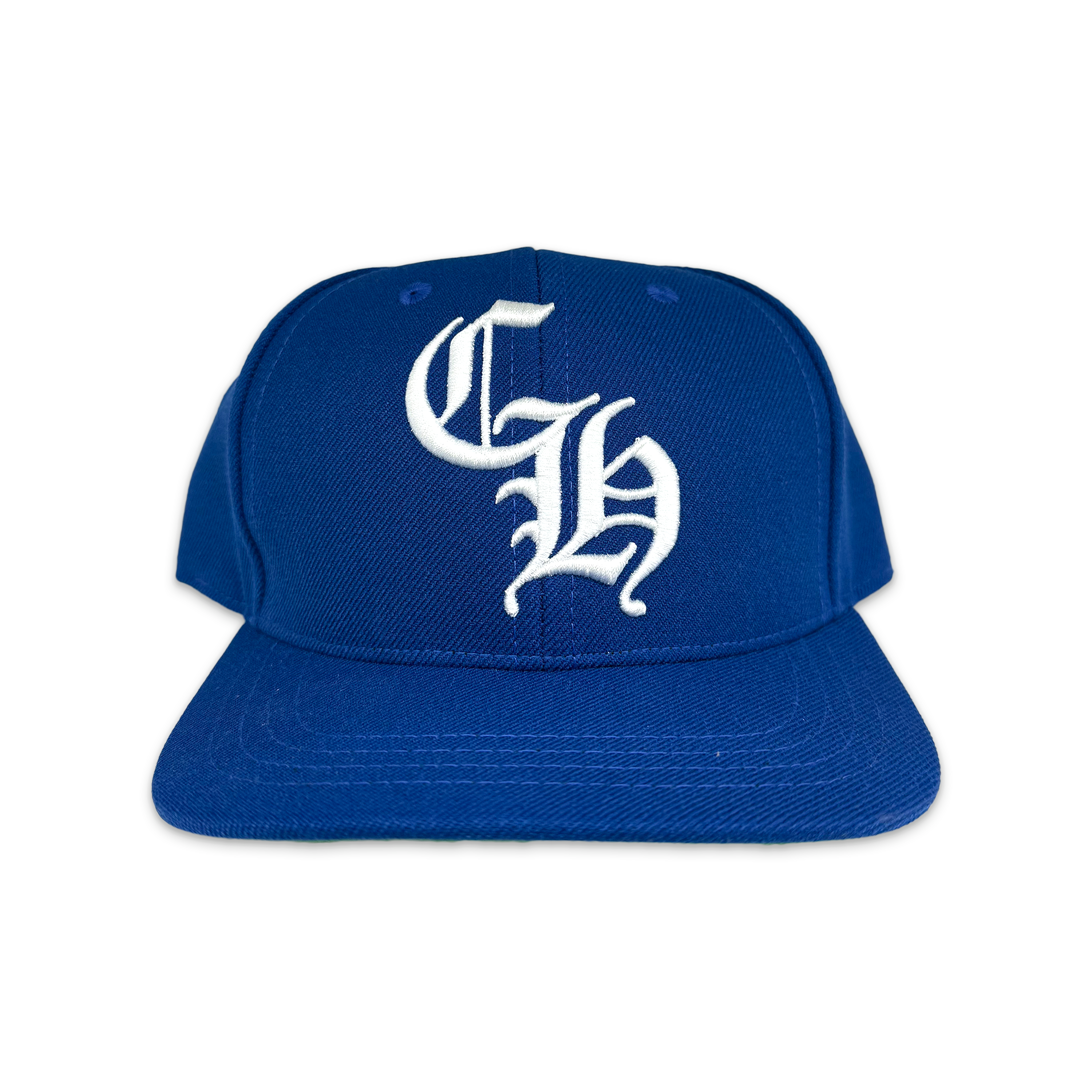 Baseball Snapback Hat "Blue/White"