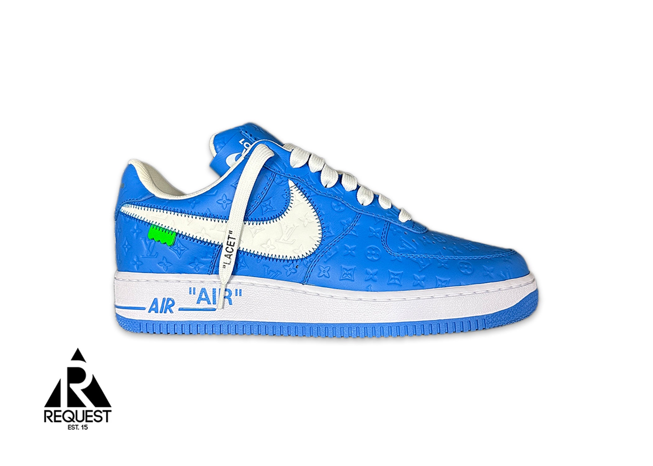 Louis Vuitton, Nike Air Force 1 Low Friends & Family "Blue"