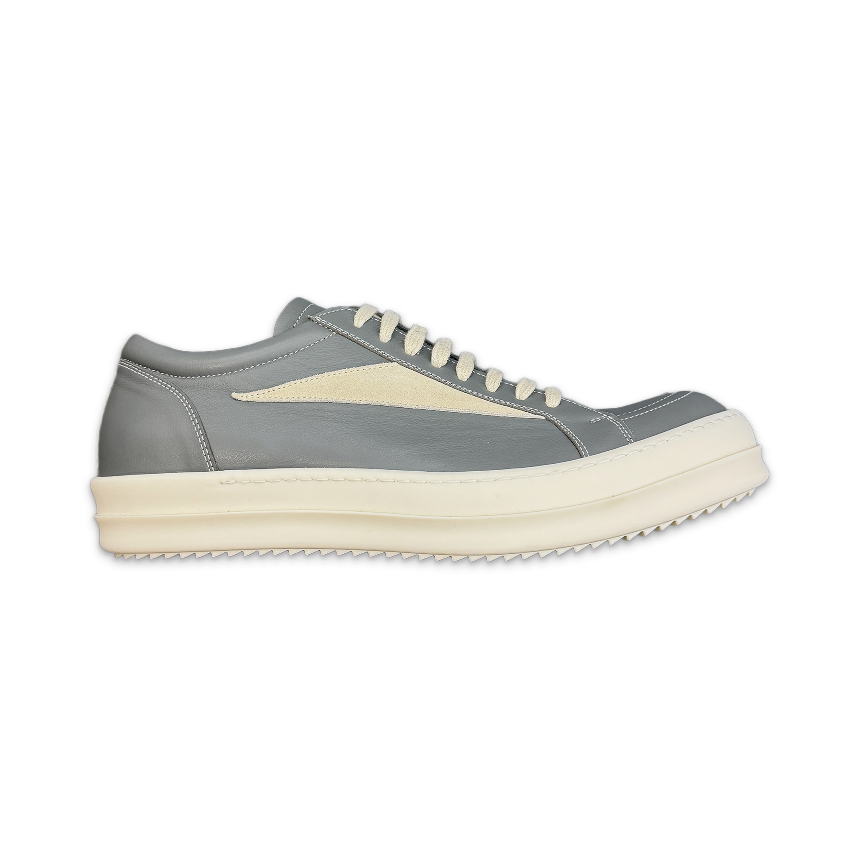 Concordians Leather Vintage Sneaks "Washed Indigo Milk"