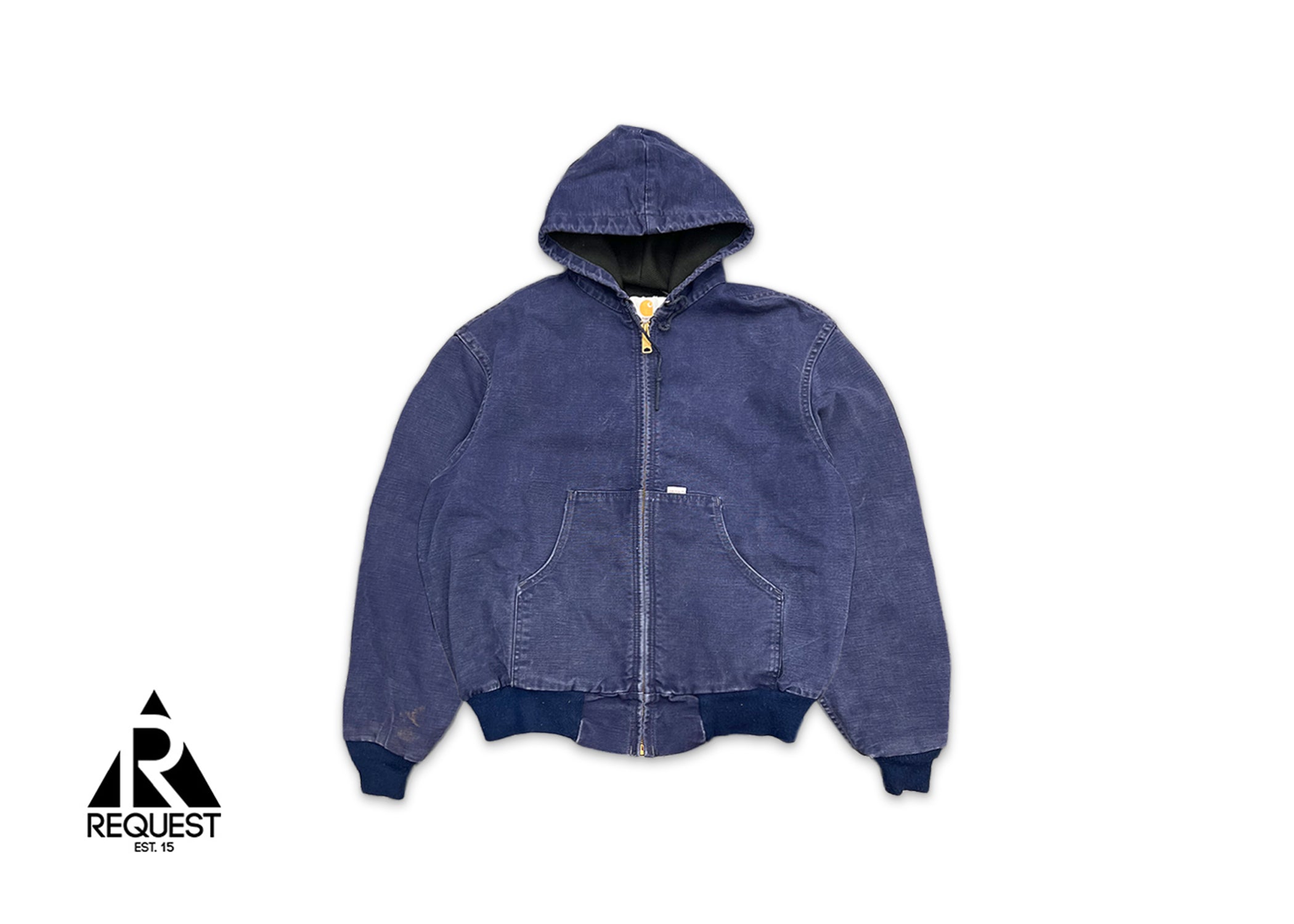 Carhartt Hooded Zip Up Jacket "Blue"