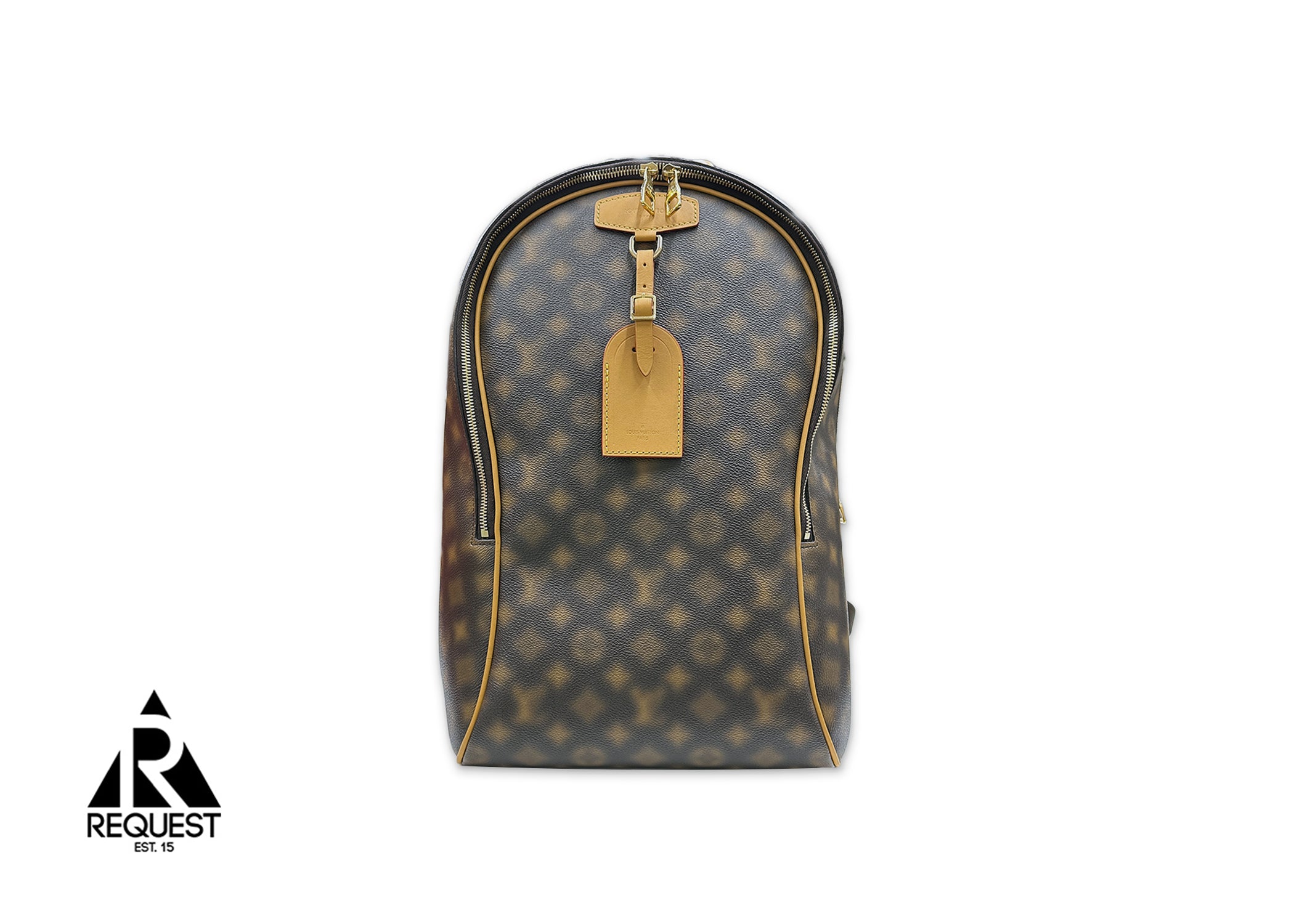 Ellipse Backpack "Blurry Monogram Brown"