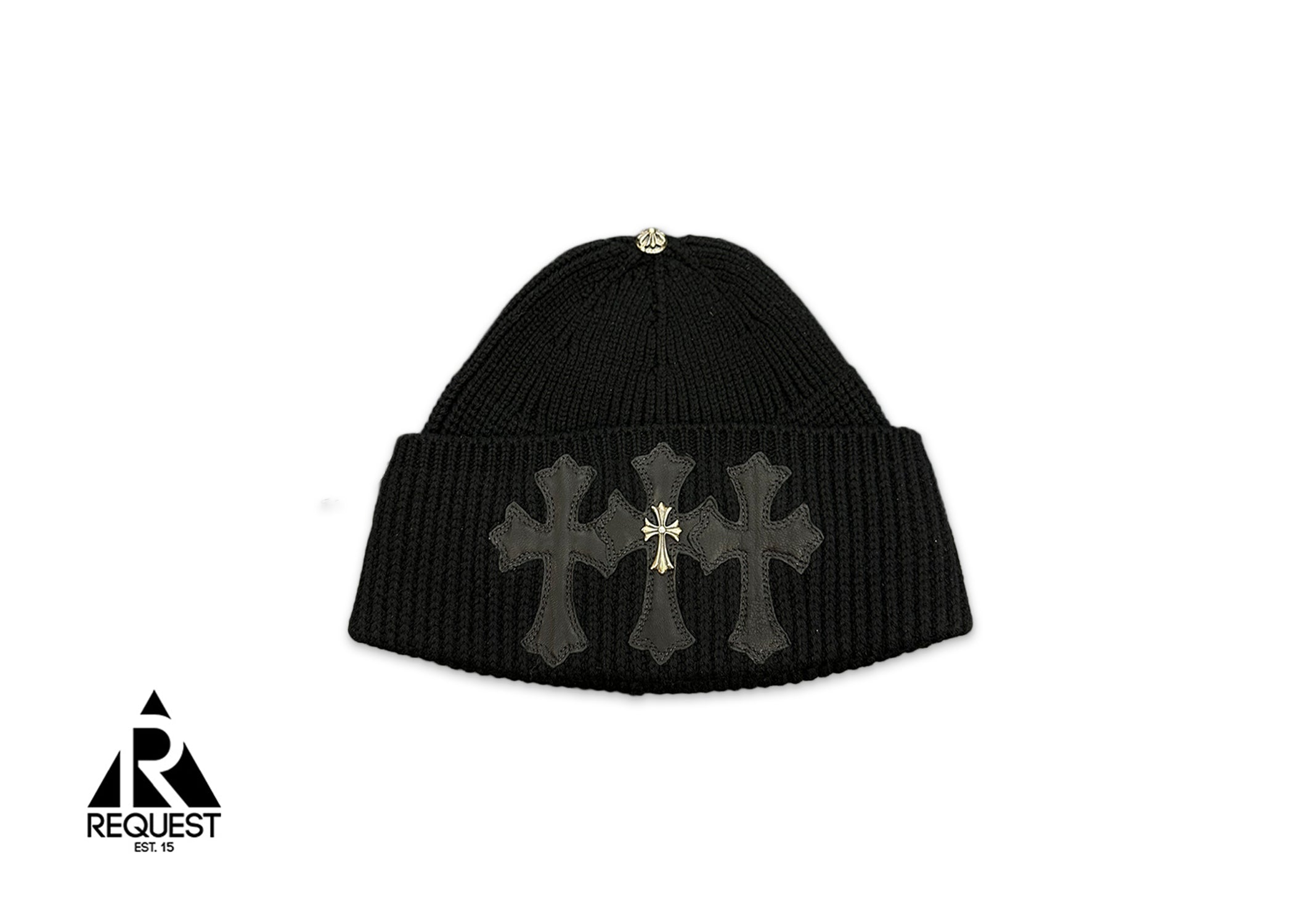 Black sold chromehearts beanie