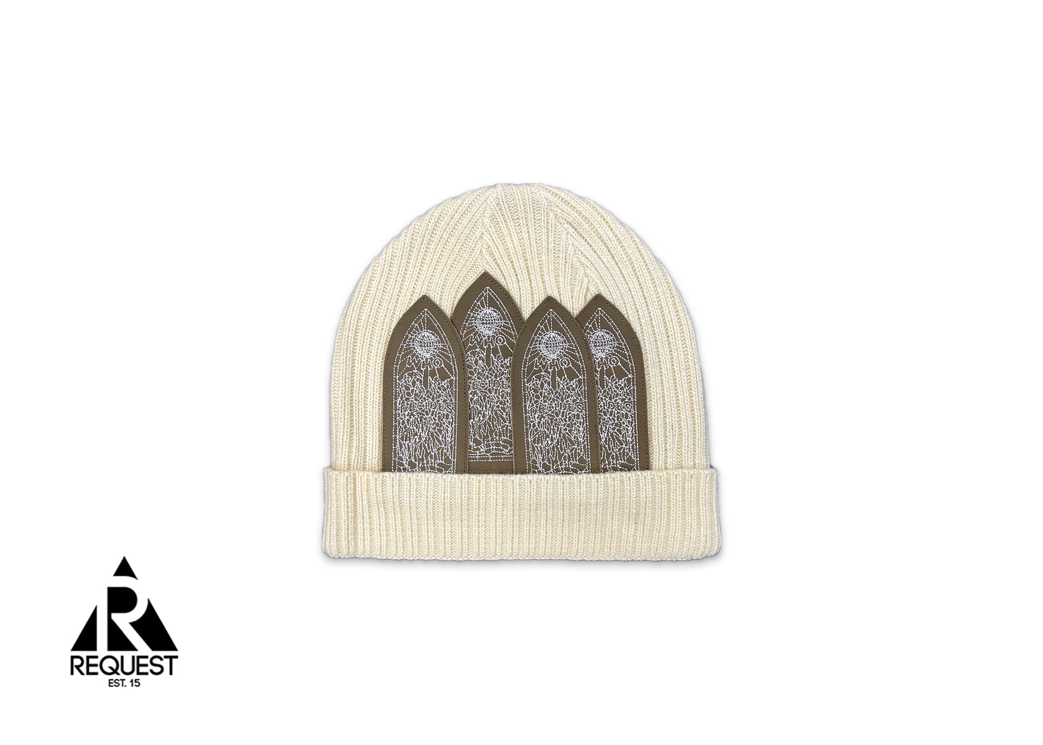 Window Skully Beanie "Cream"