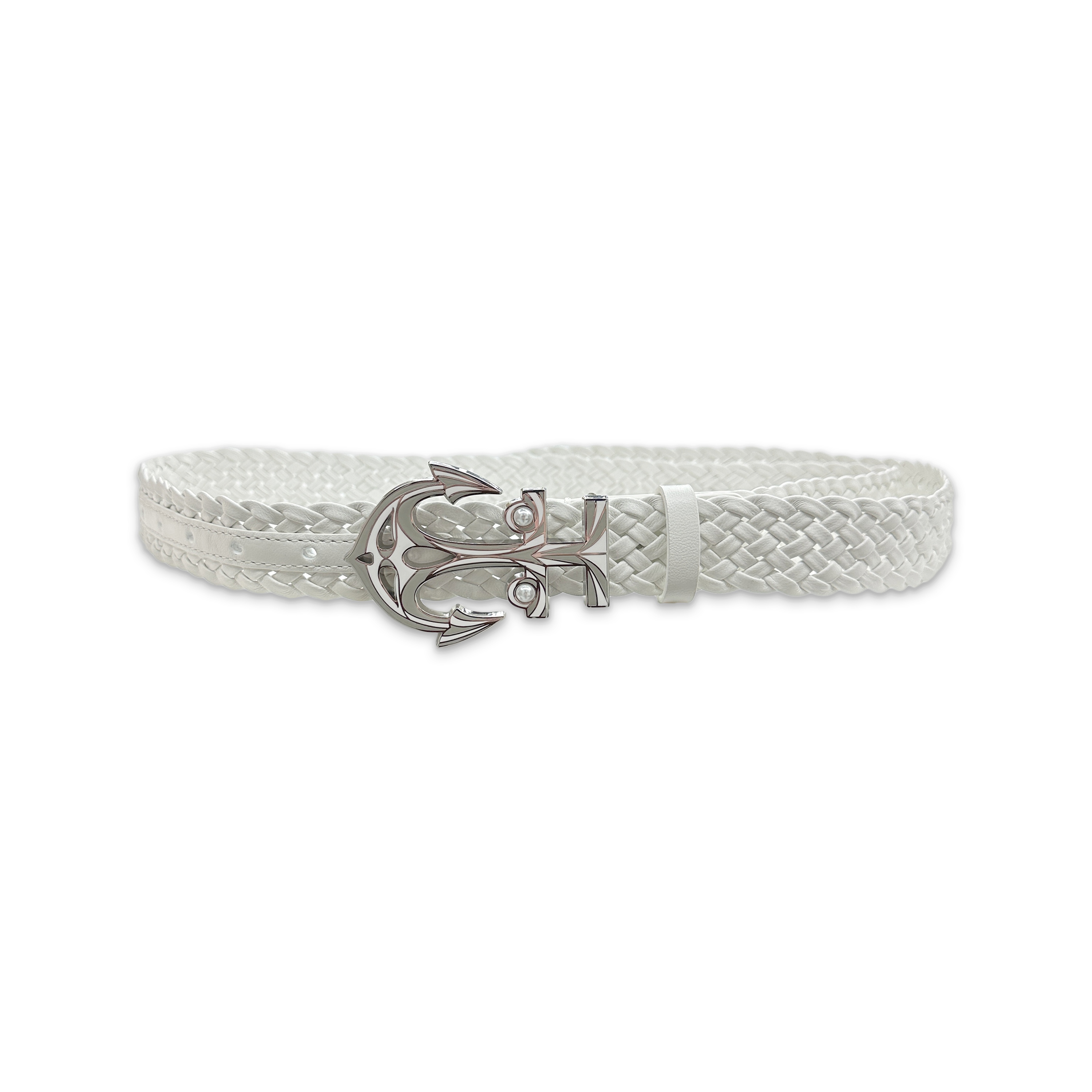 Braided Anchor Belt “White”