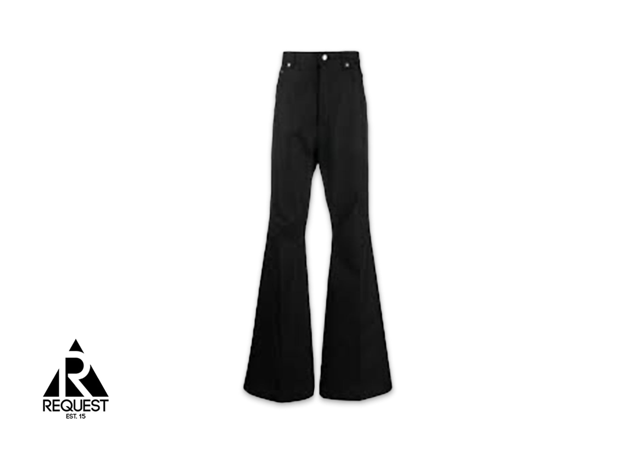 Rick Owens DRKSHDW 真っ黒 BOLAN BOOTCUT BLK WAX 売買された 