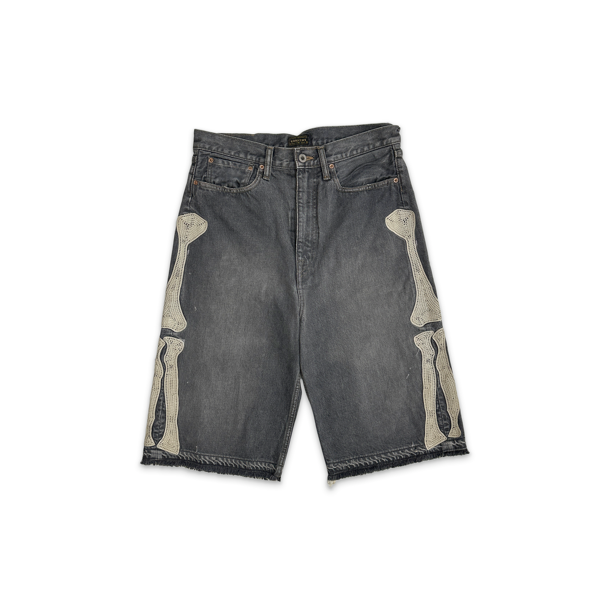 KAPITAL BONE SHORTS 初期 Bone 5 Pocket Denim Shorts 
