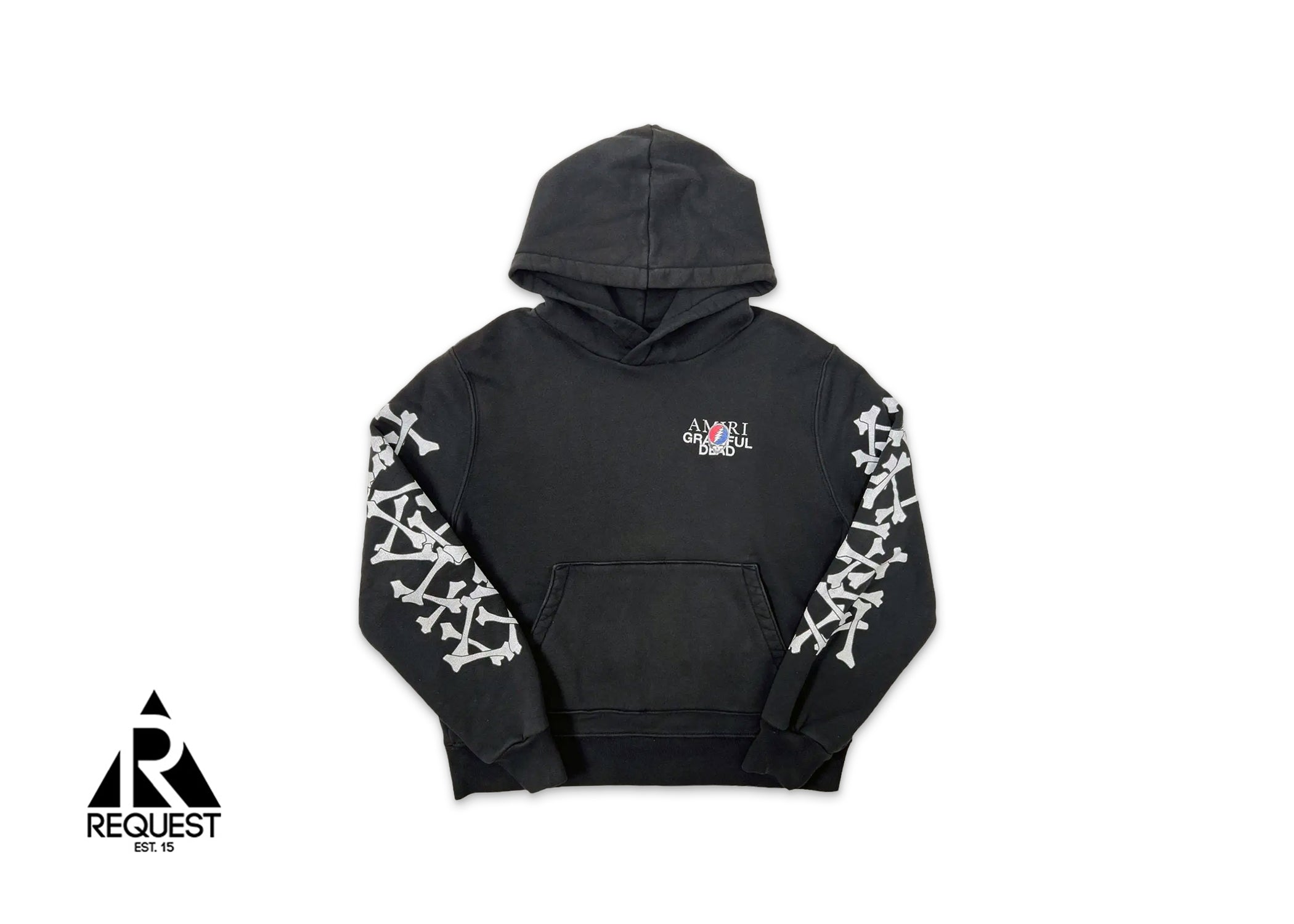 Amiri Grateful Dead Bones Hoodie "Black"