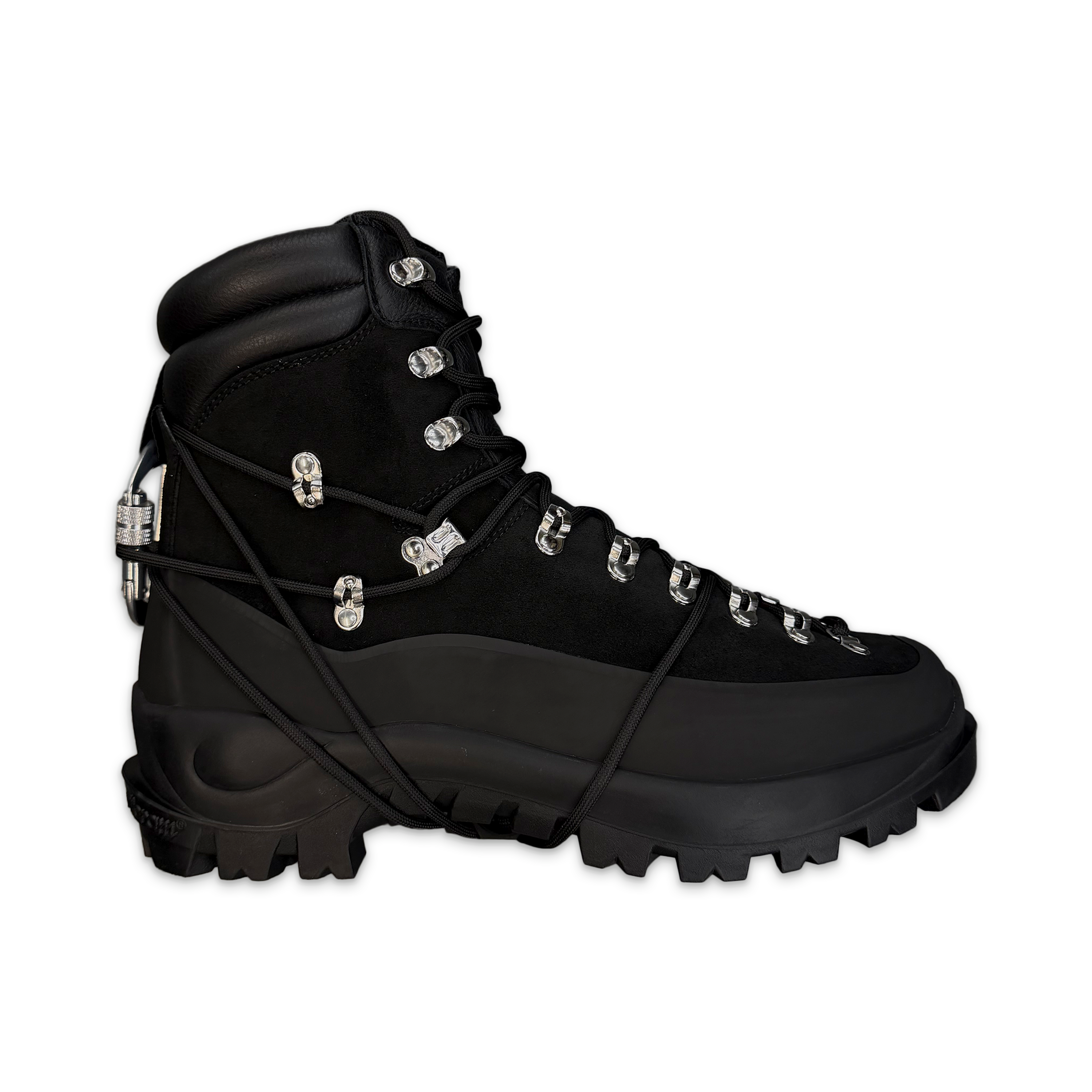 Hiking Boots High "Black Silver"