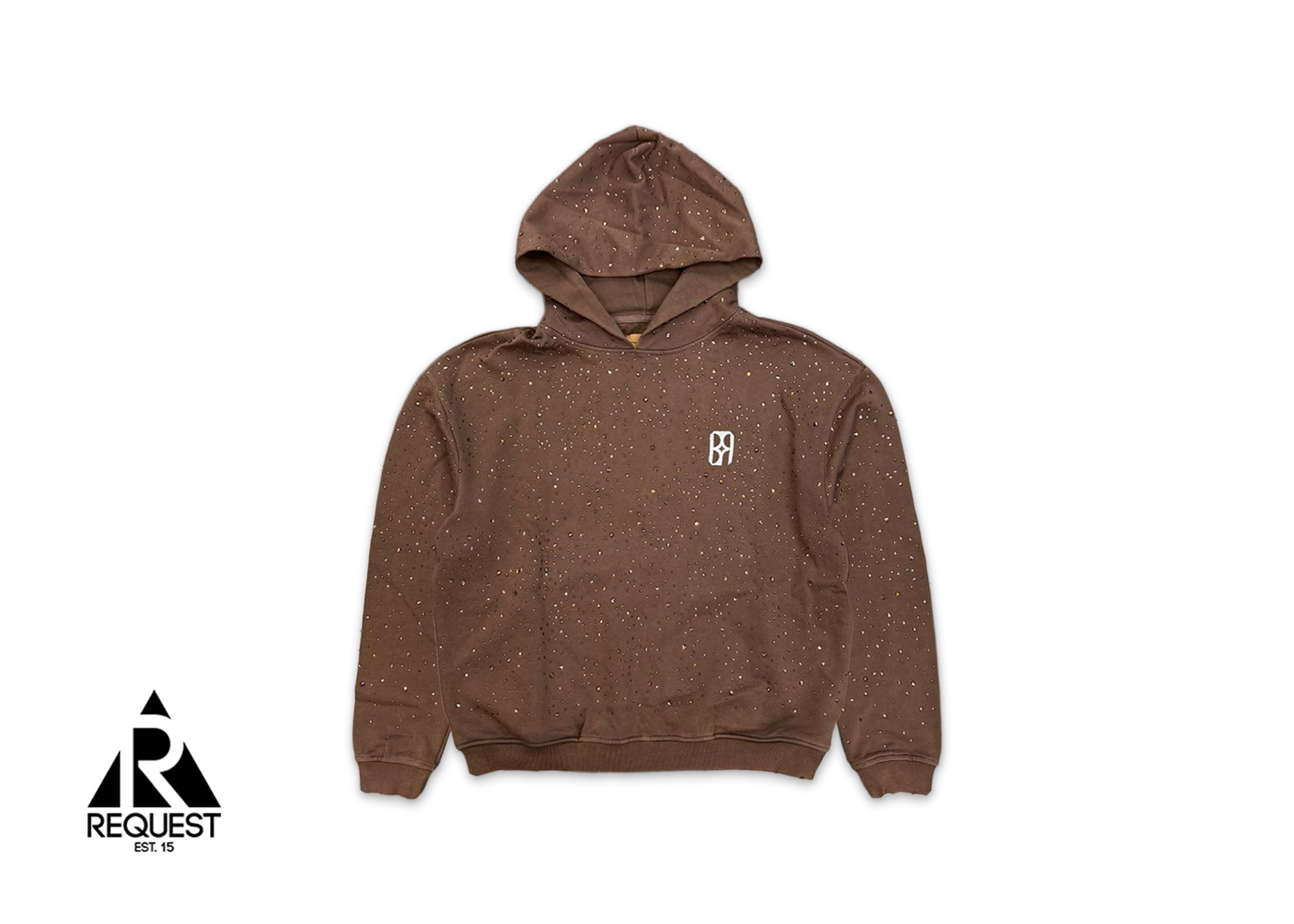 Starry Sky Diamond Hoodie "Brown"