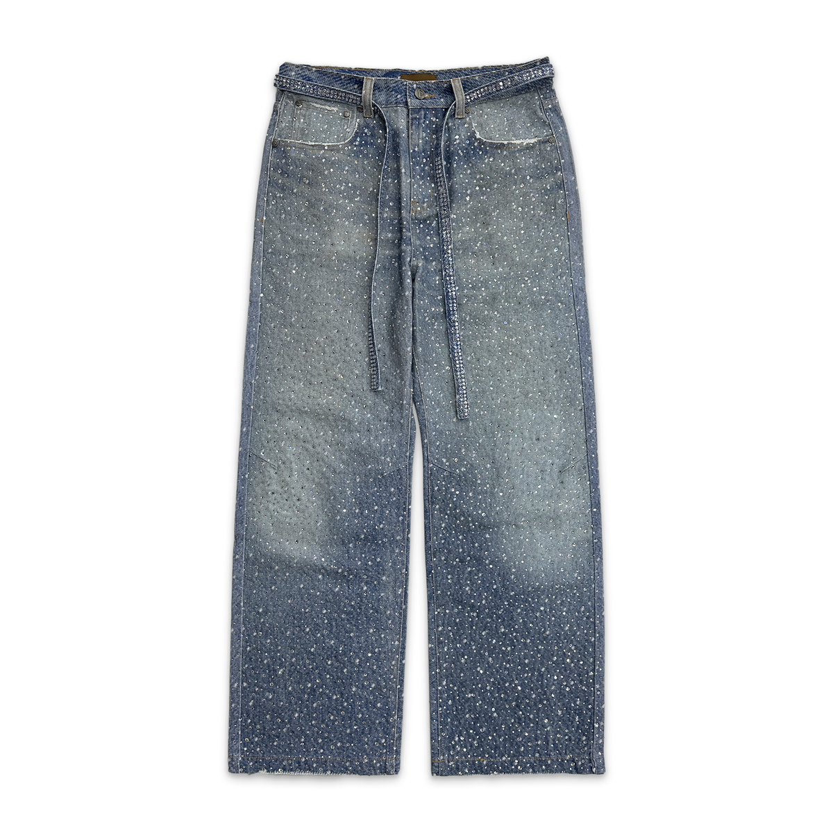 3D Printing Washed 20k Swarovski Diamond Boro Denim 3D Printing Washed 20k Swarovski Diamond Boro Denim