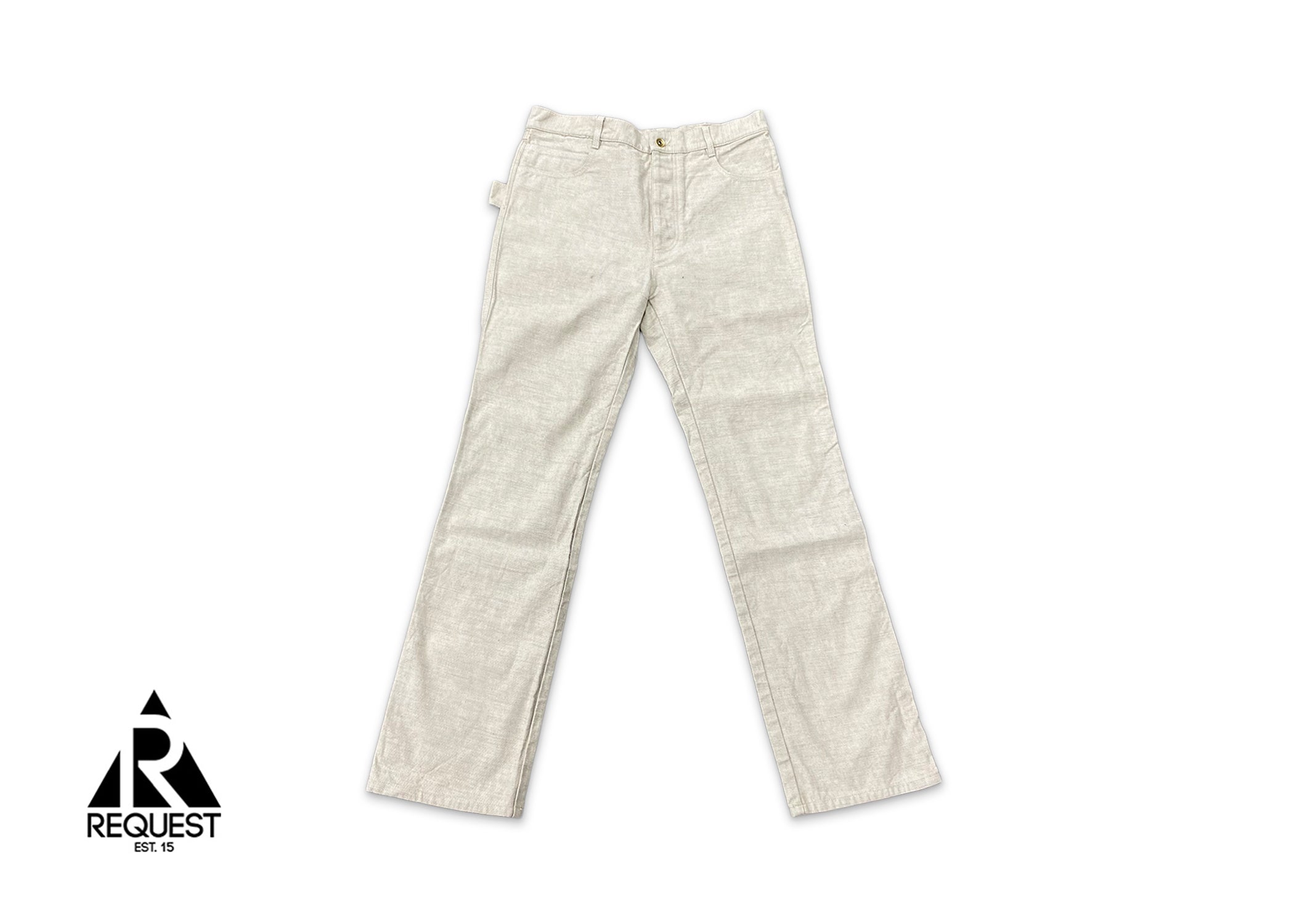 Bottega Veneta Workwear Pants "Off-White"