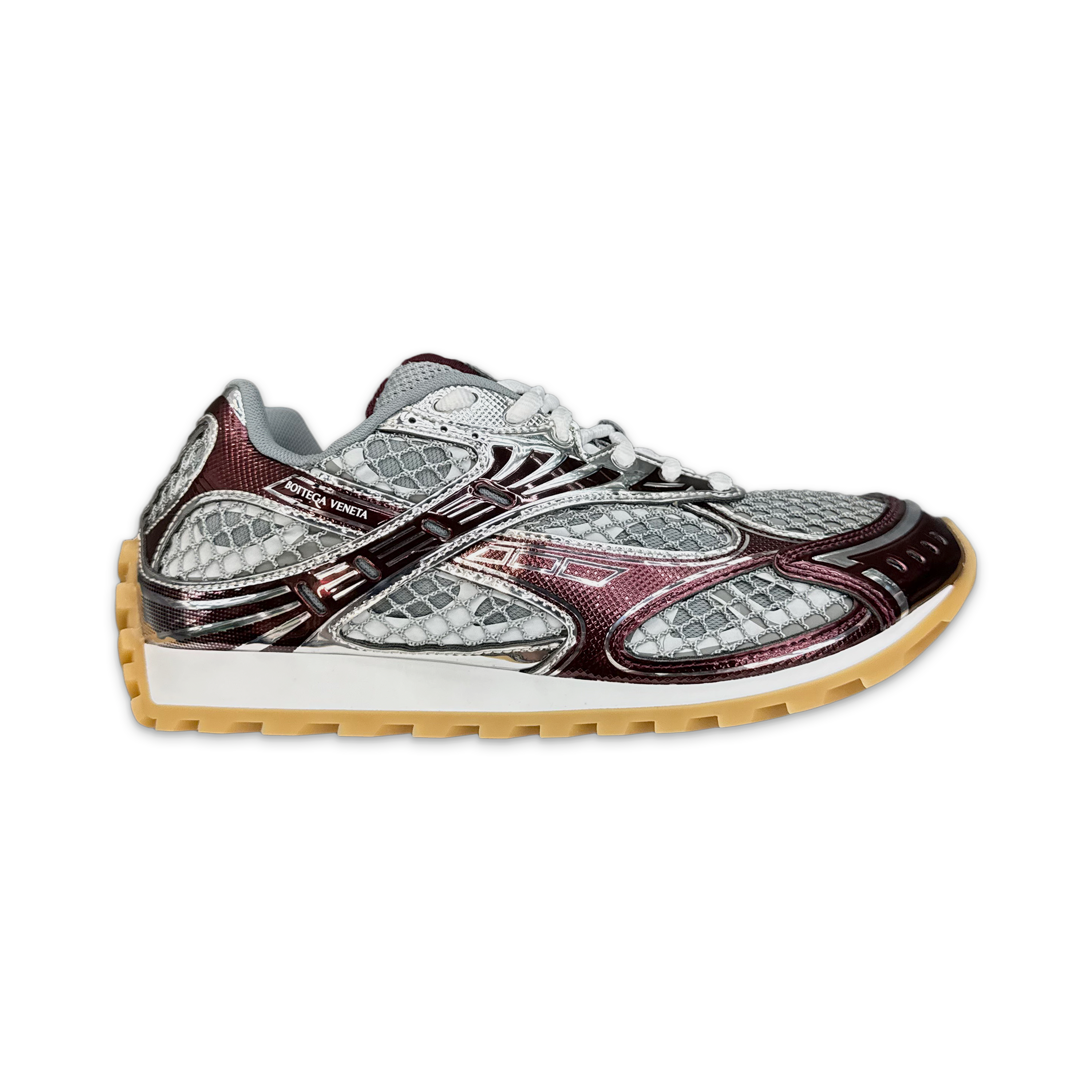 Orbit Sneaker "Merlot Vapor/Metallic Silver"
