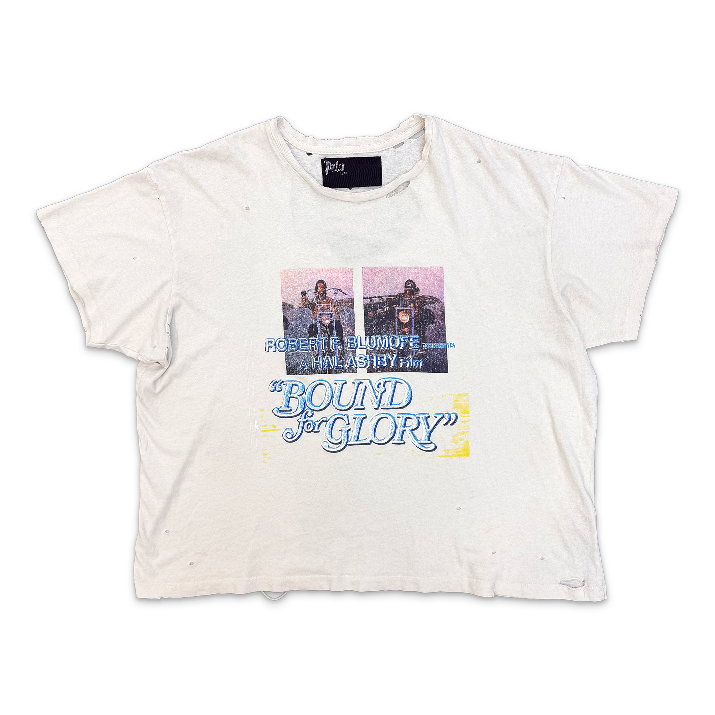 Paly Hollywood, Bound For Glory Tee "Vintage Cream"