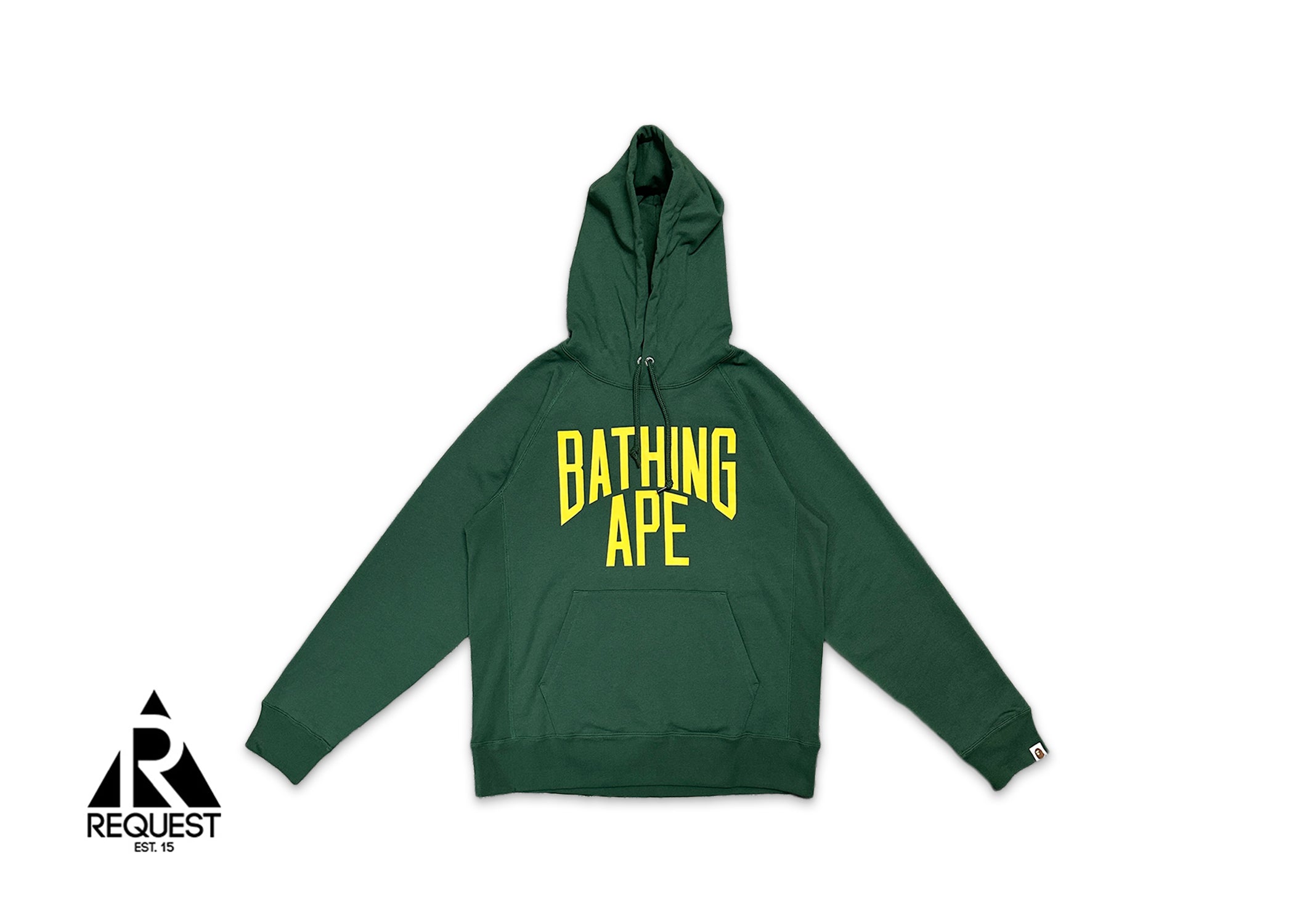 BAPE NYC Logo Hoodie "Green"