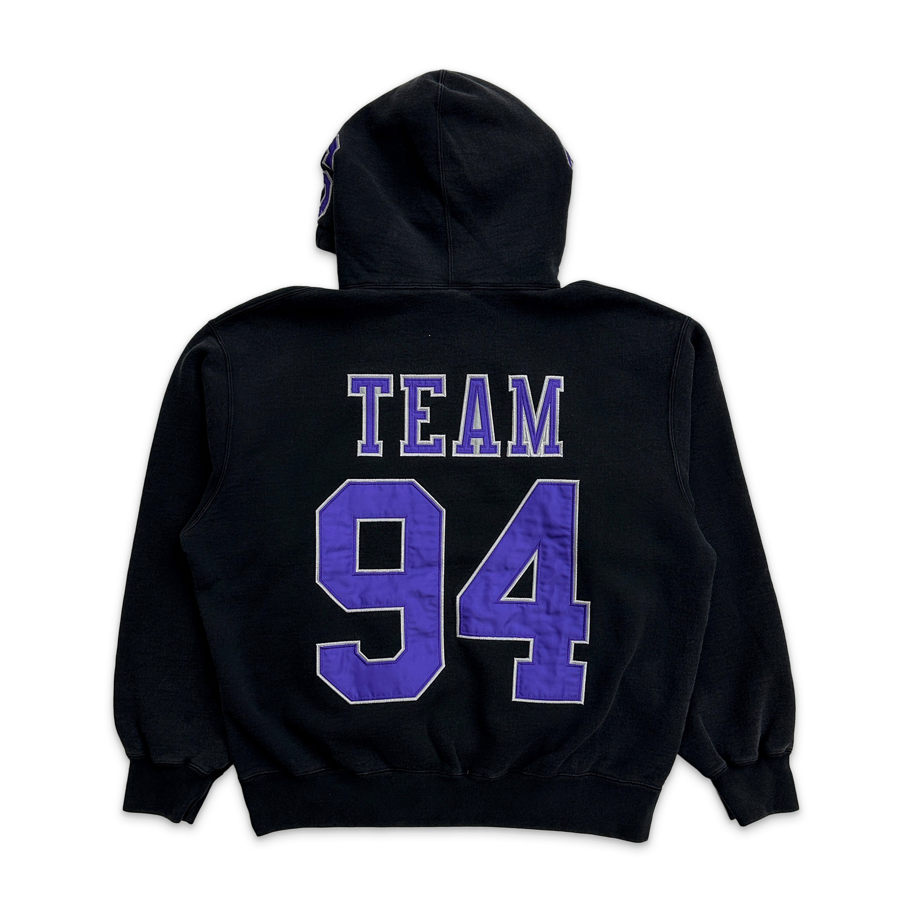 Supreme, Team 94 Hooded Sweatshirt "Black"