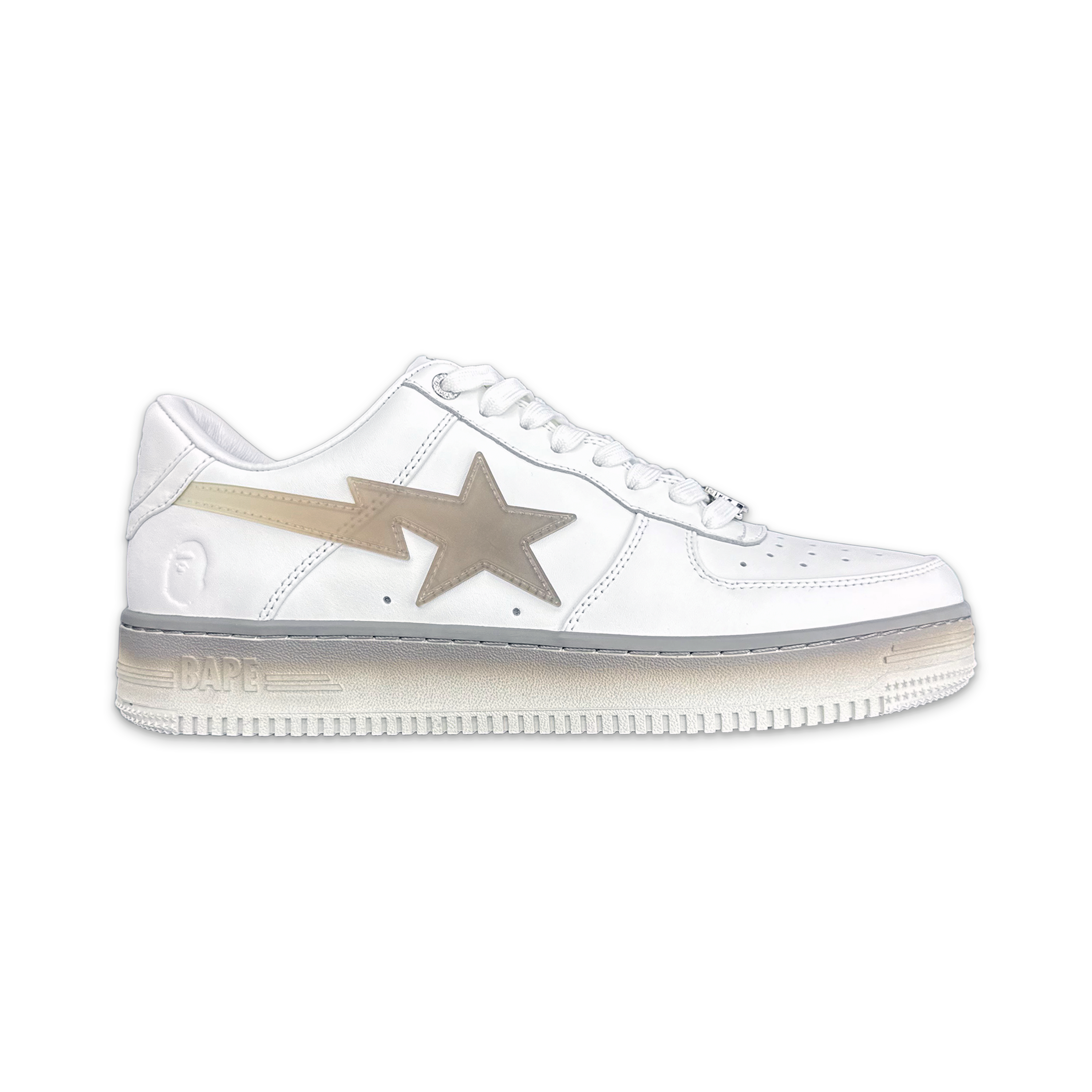 A Bathing Ape (BAPE), Bapesta #5 "White Gradient"