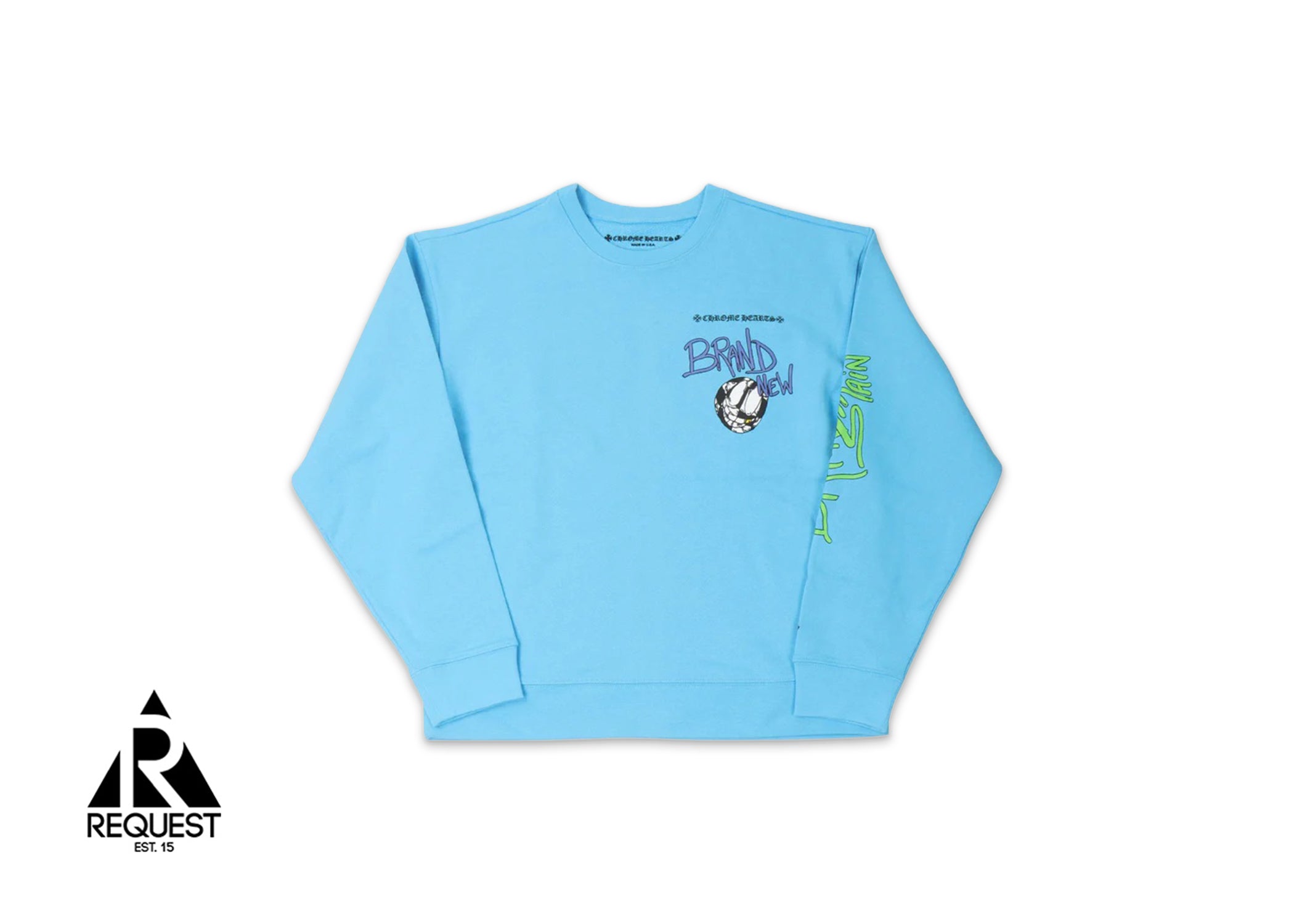 Matty Boy Brain New Crewneck "Blue"