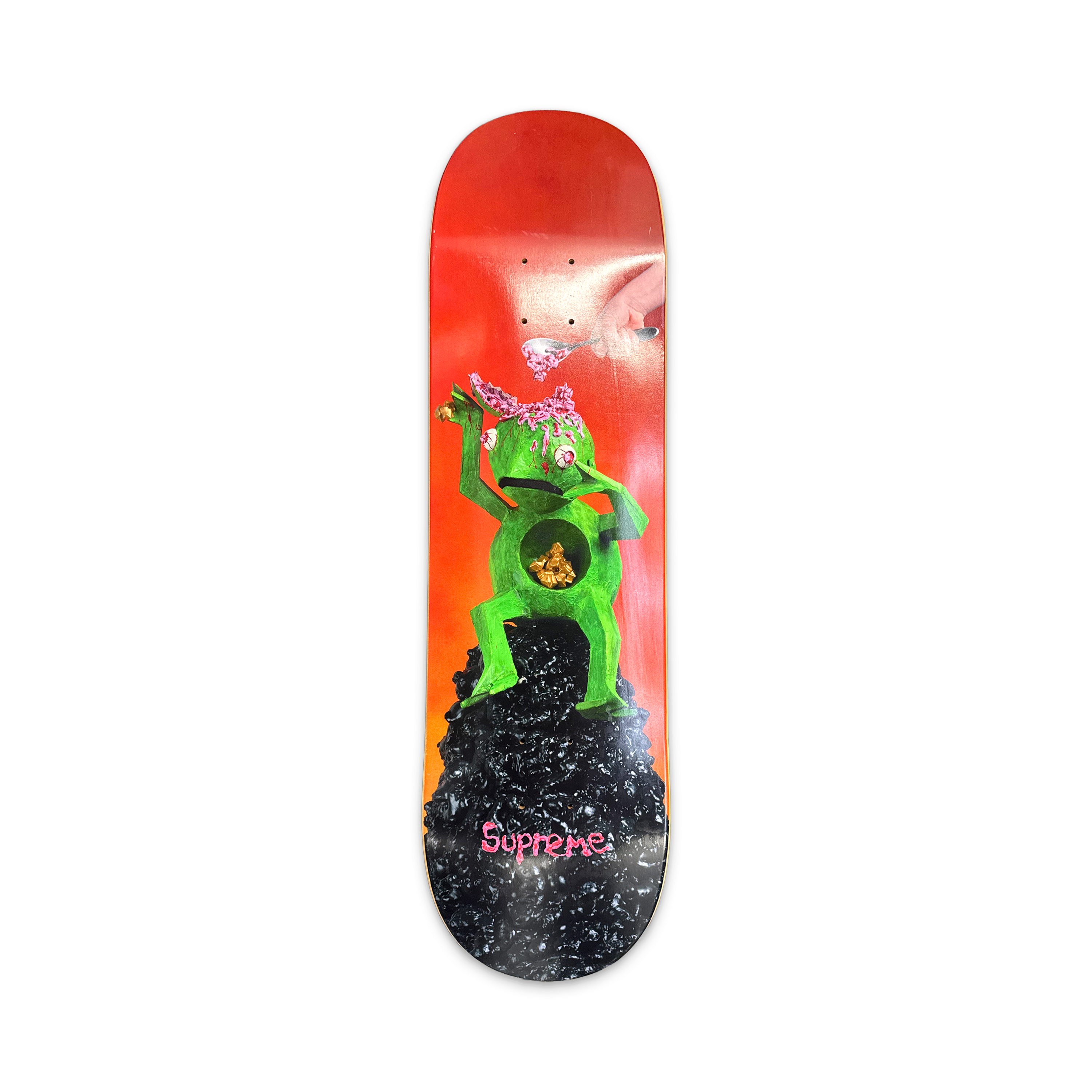 Supreme Mike Hill Brains Skateboard Deck "Multi"
