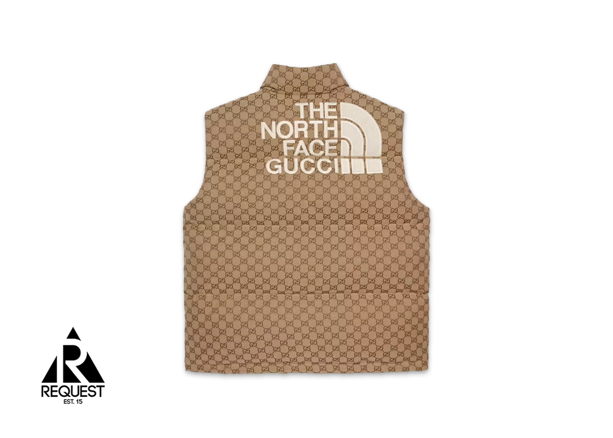 Gucci x The North Face Down Vest "Beige/Ebony"