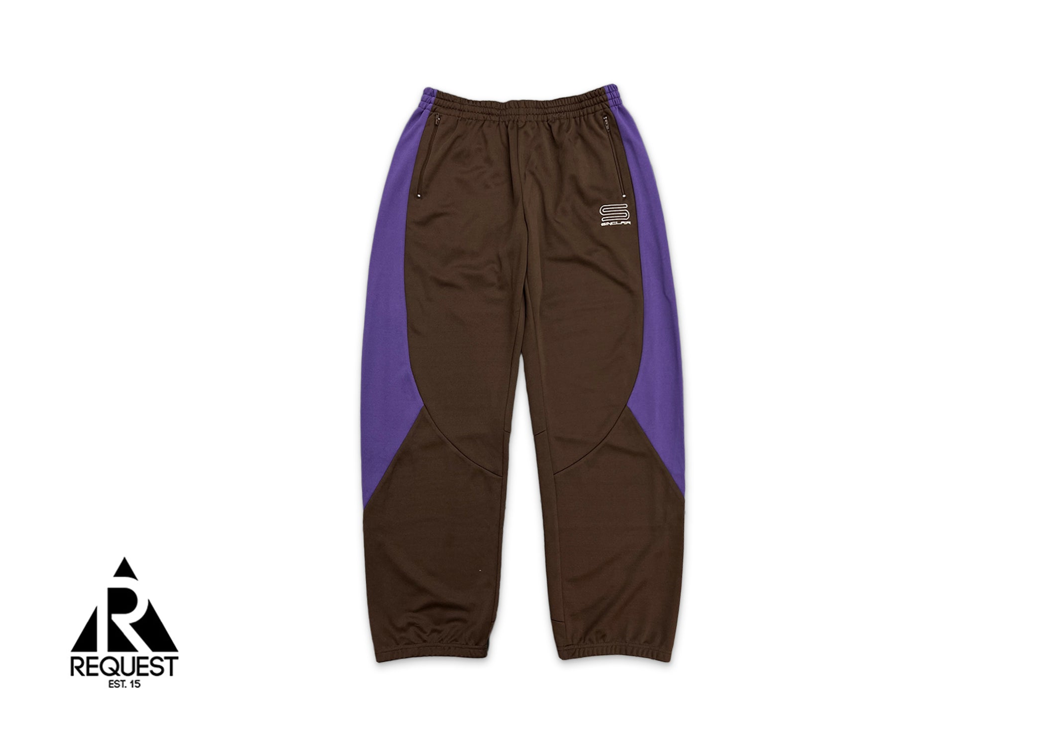 Tech Logo Track Pants "Brown"