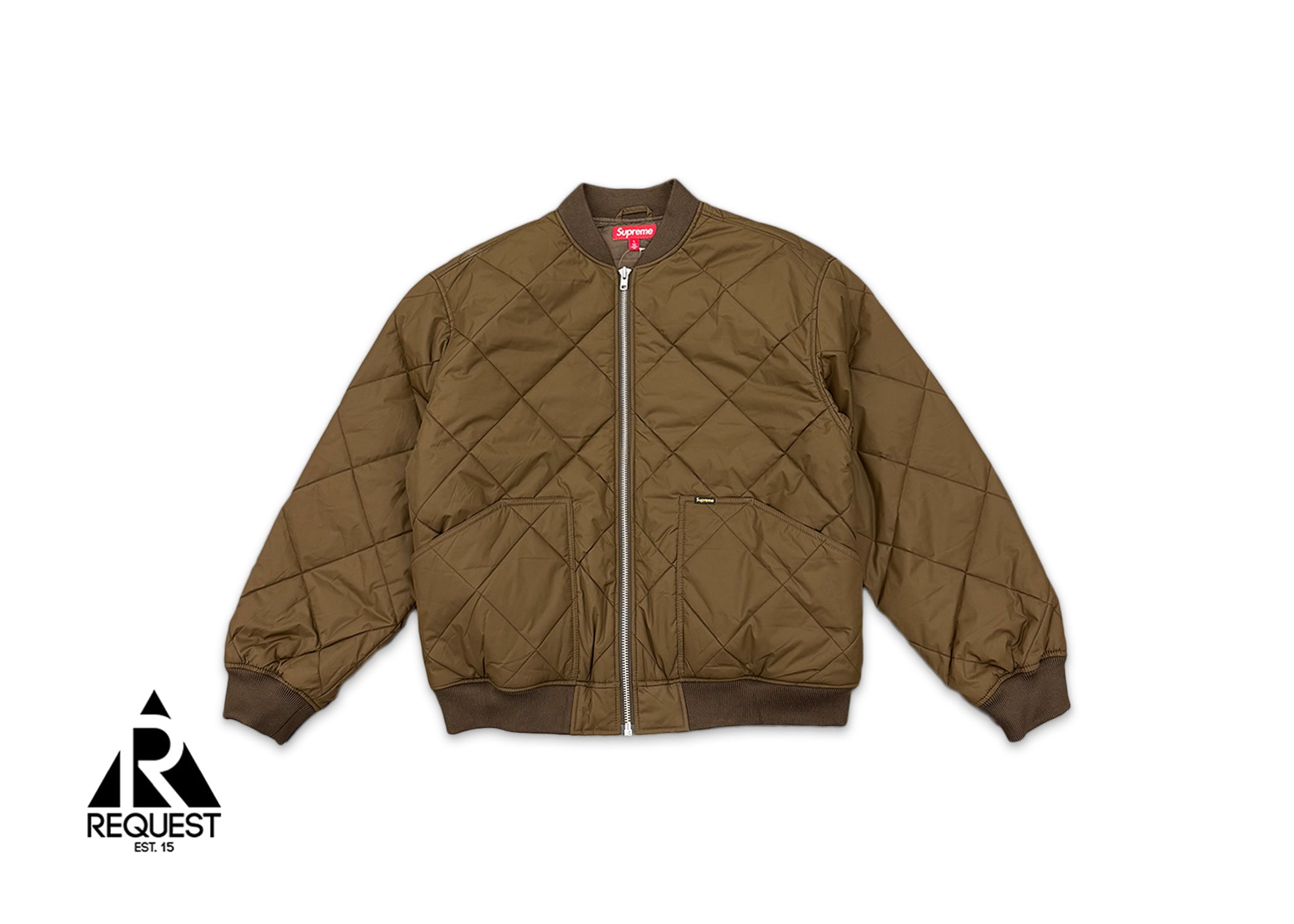 Pandemic Business AOI Quilted Work Jacket "Brown"