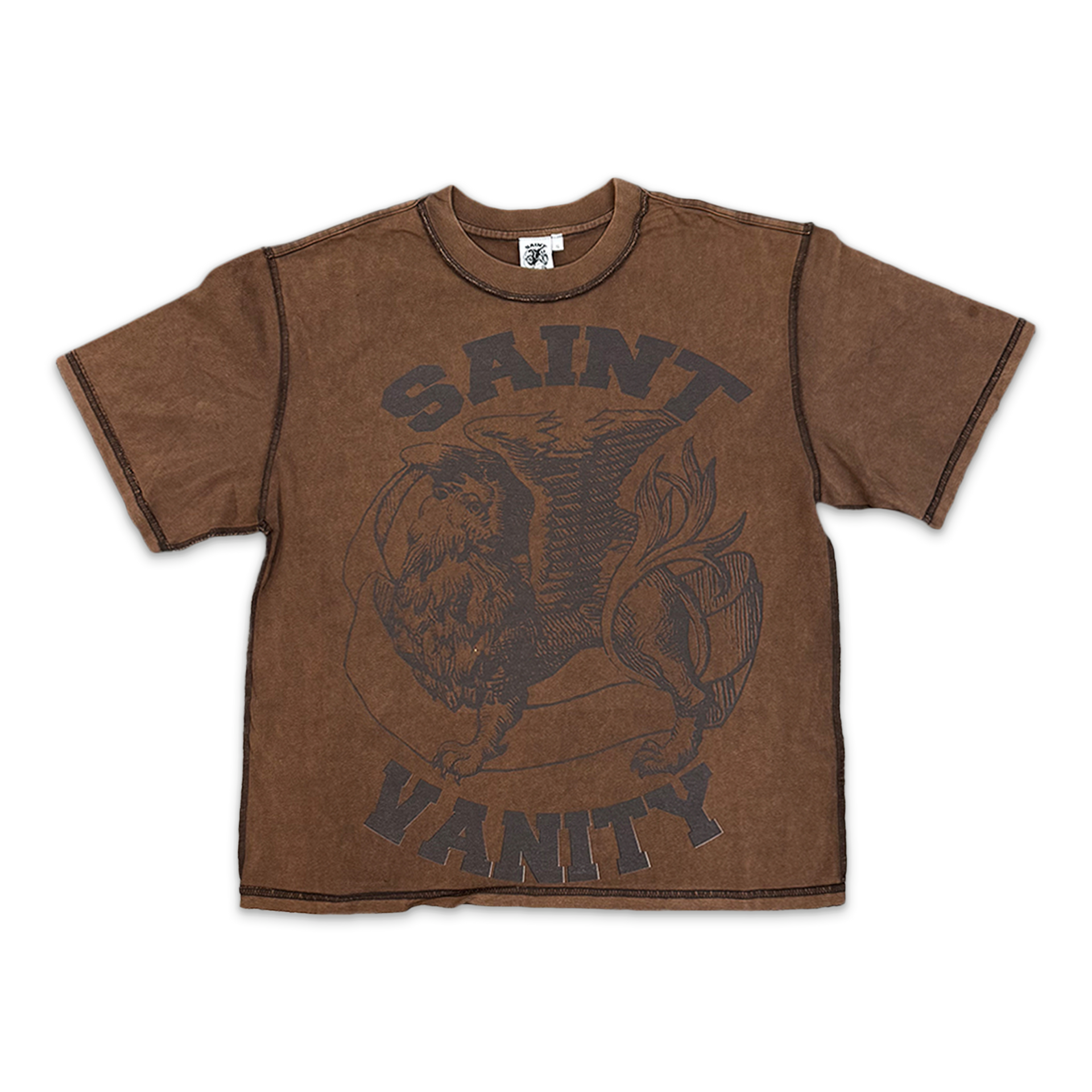 Brown Logo Tee 