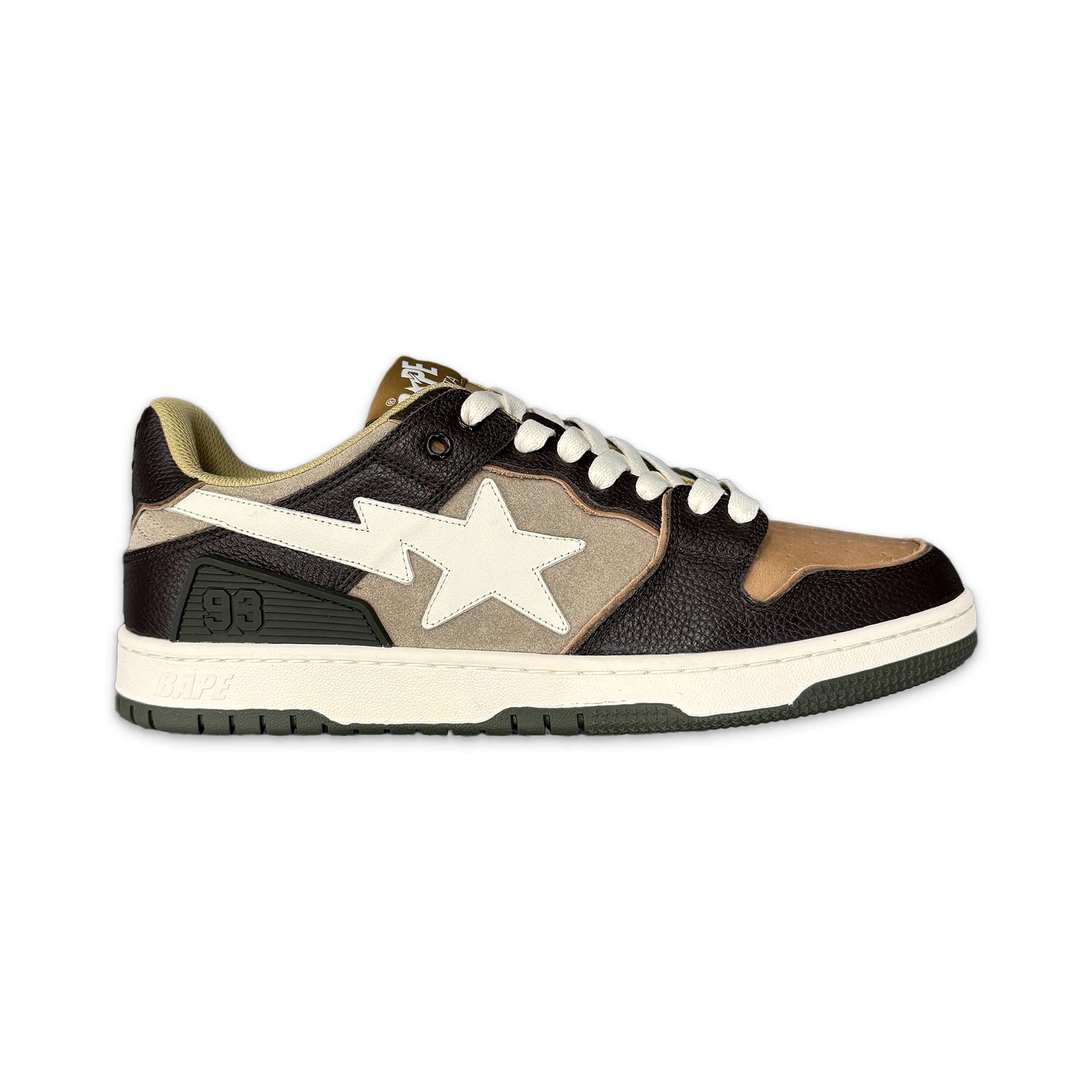 A Bathing Ape (BAPE), Bape SK8sta "Brown Ivory"