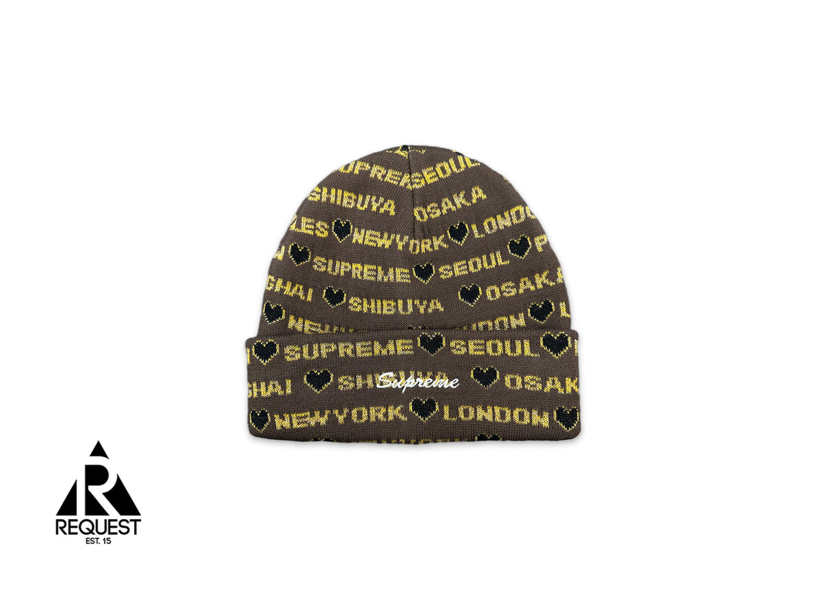 Hearts Beanie 