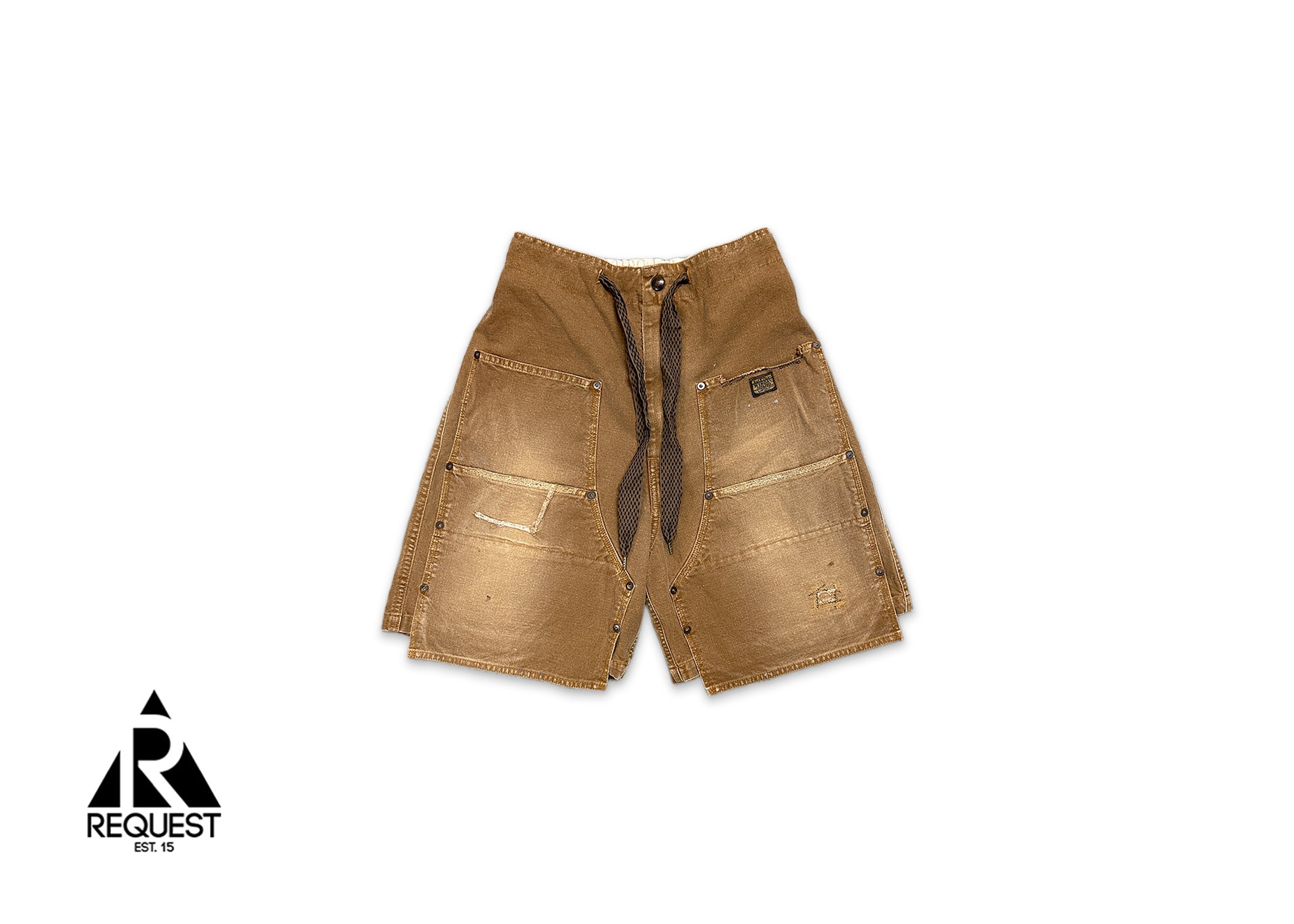 Double Knee Carpenter Shorts "Brown"