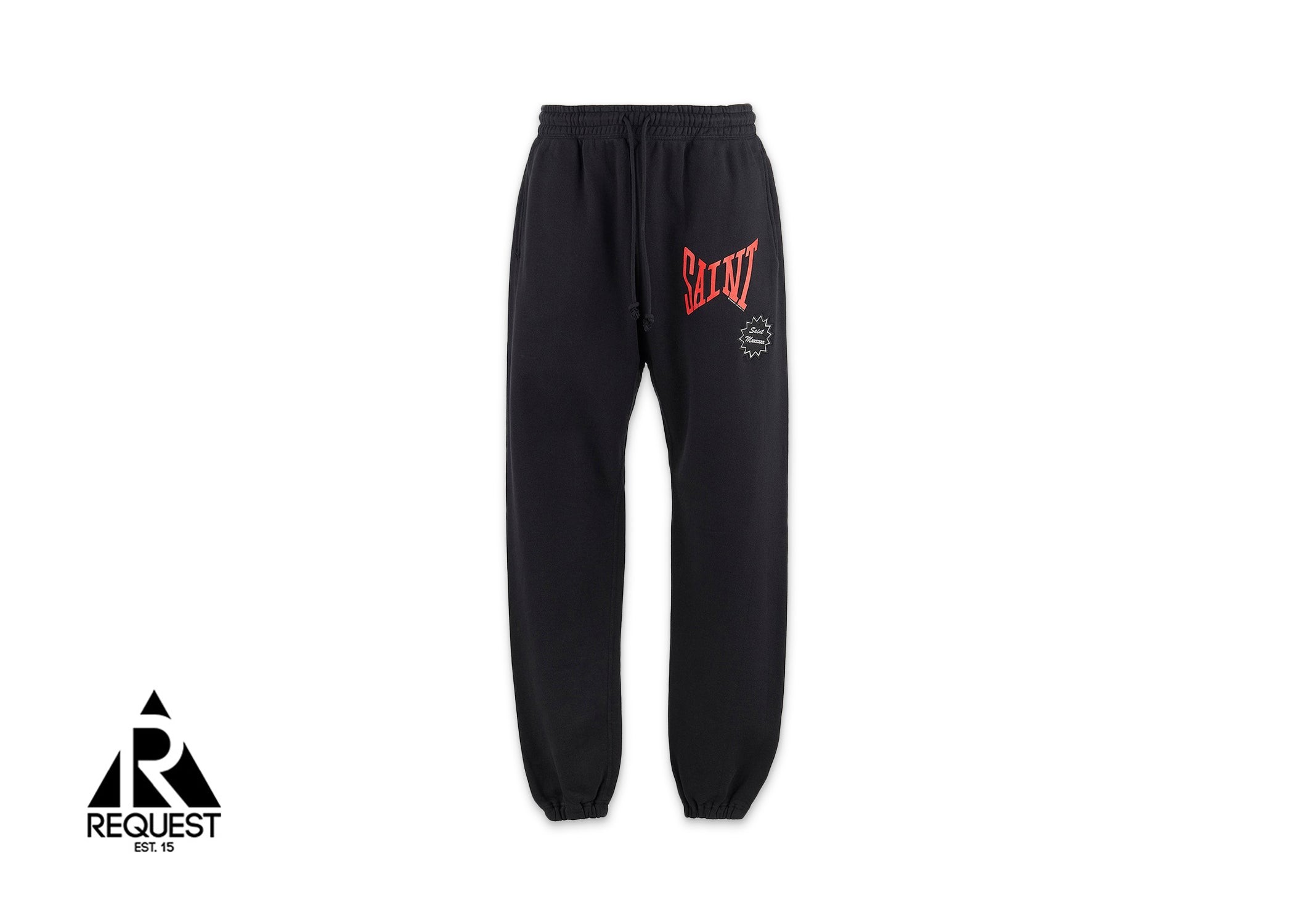 Saint Michael Saint Logo Sweatpants (SS24) "Black"