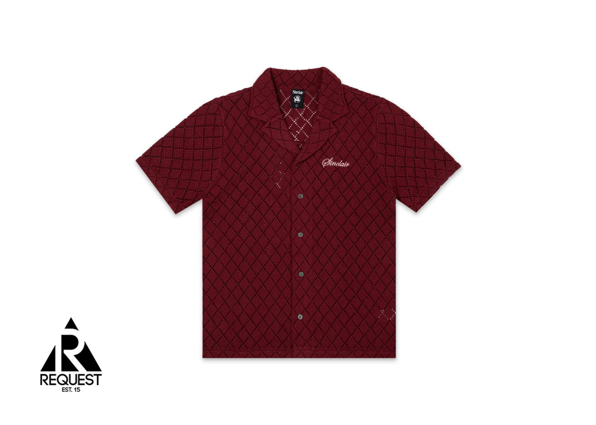Crochet Film Festival Button Down Top 