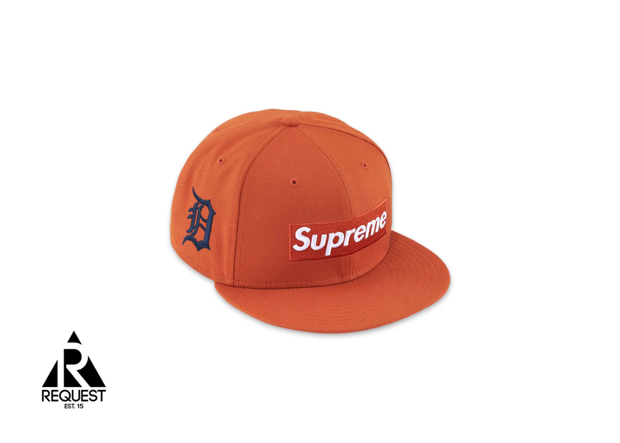 Supreme MLB Box Logo Fitted "Burnt Orange"