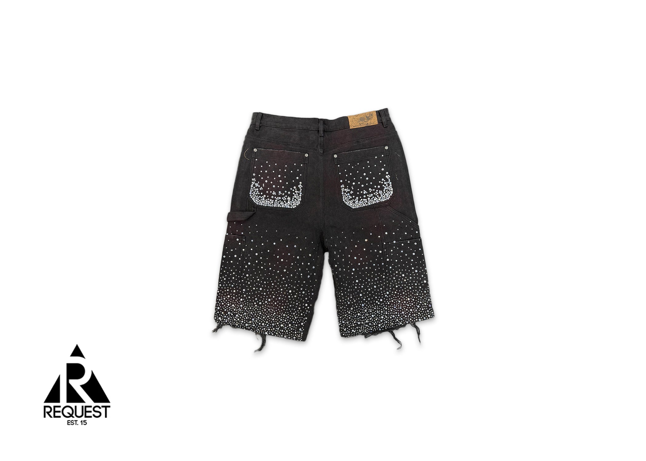 Redial 20k Diamond Jorts "Washed Black"