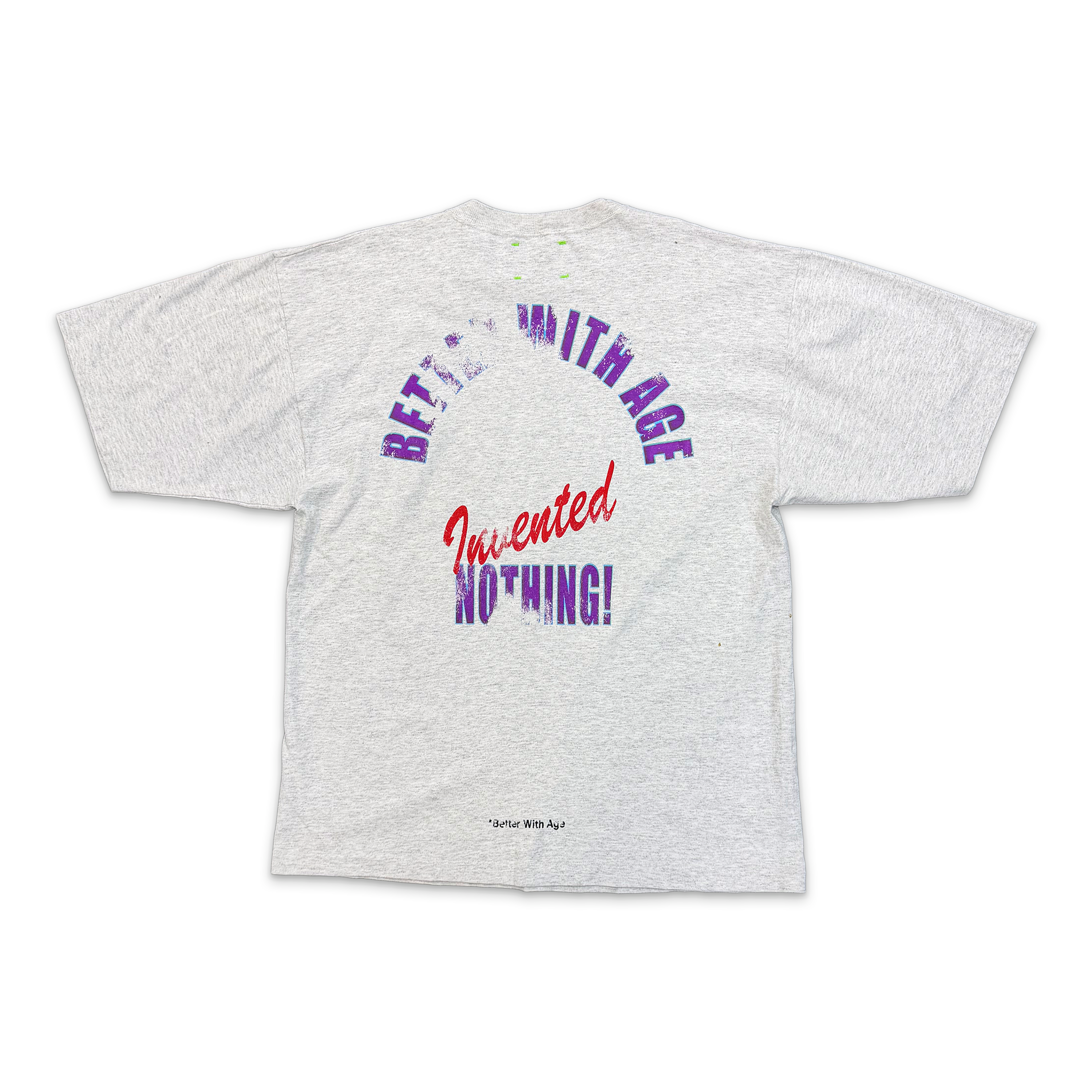 Better With Age, Modest Vintage Tee "Heather Grey"