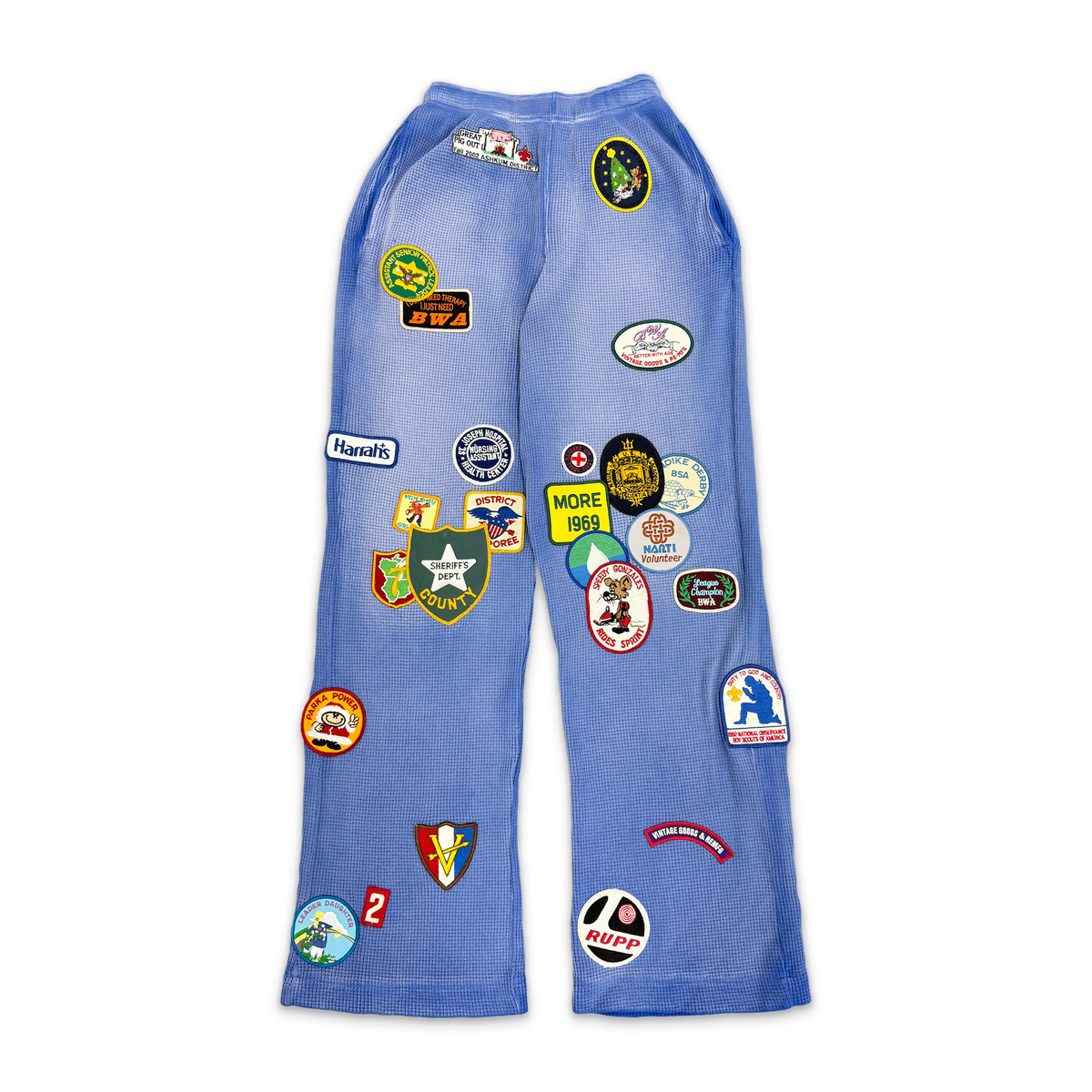Better With Age, Better With Age Gentlemen's Waffle Sweatpants "Blue"