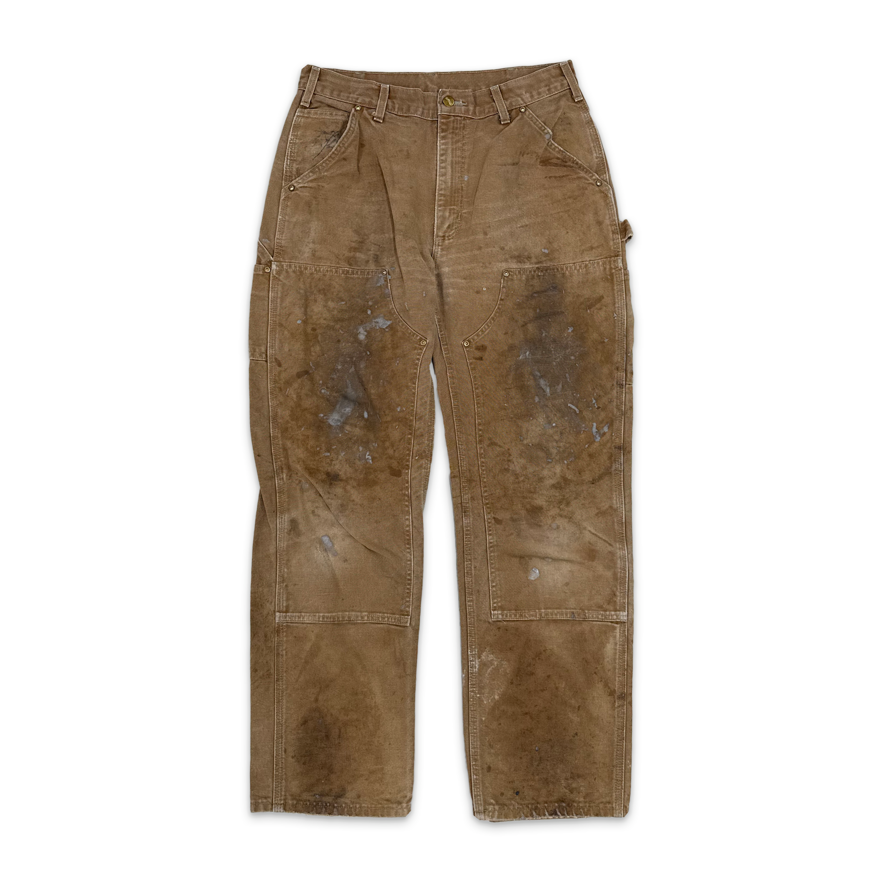 Carhartt Distressed Carpenter Tan