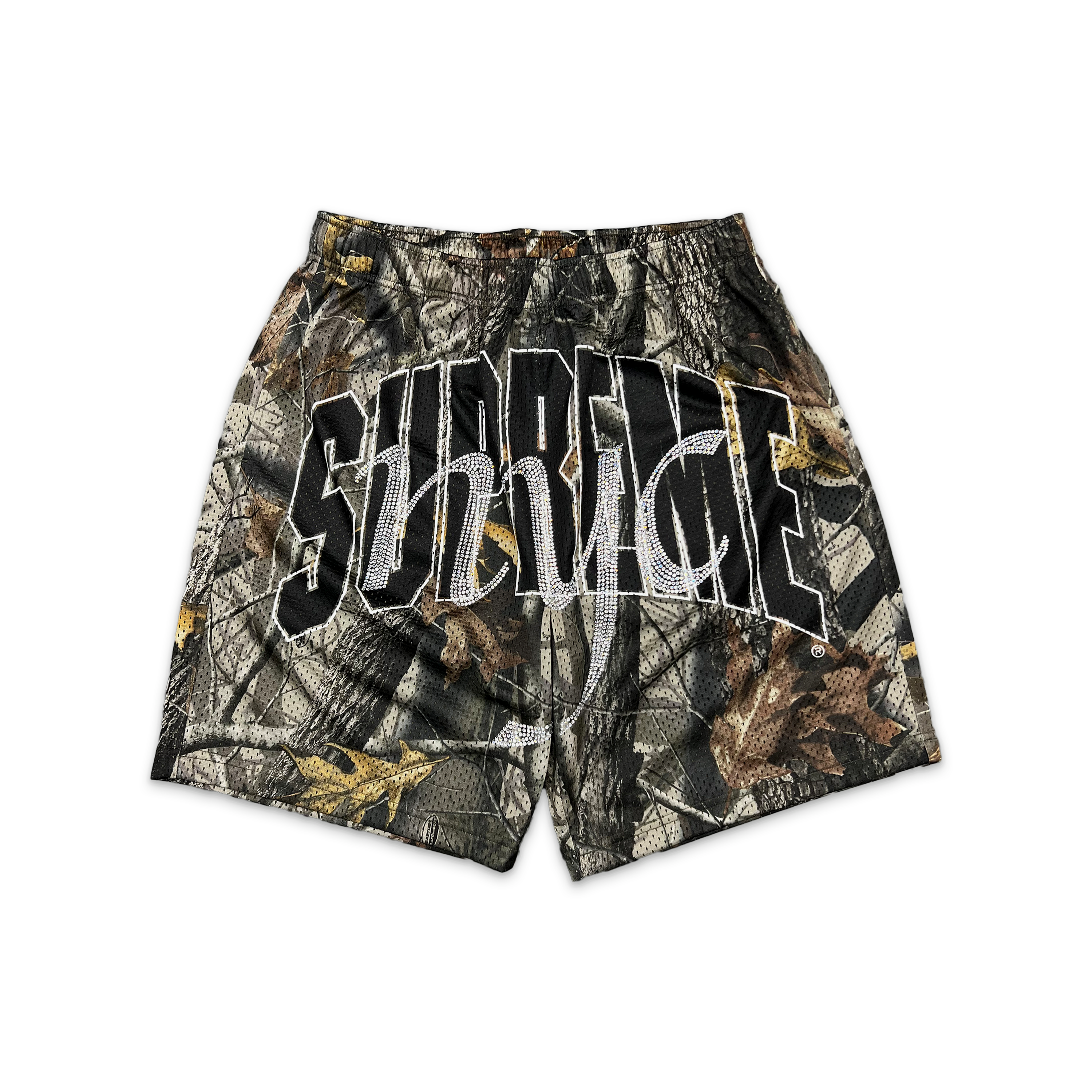 Rhinestone Mesh Shorts "Realtree Camo" (SS26)