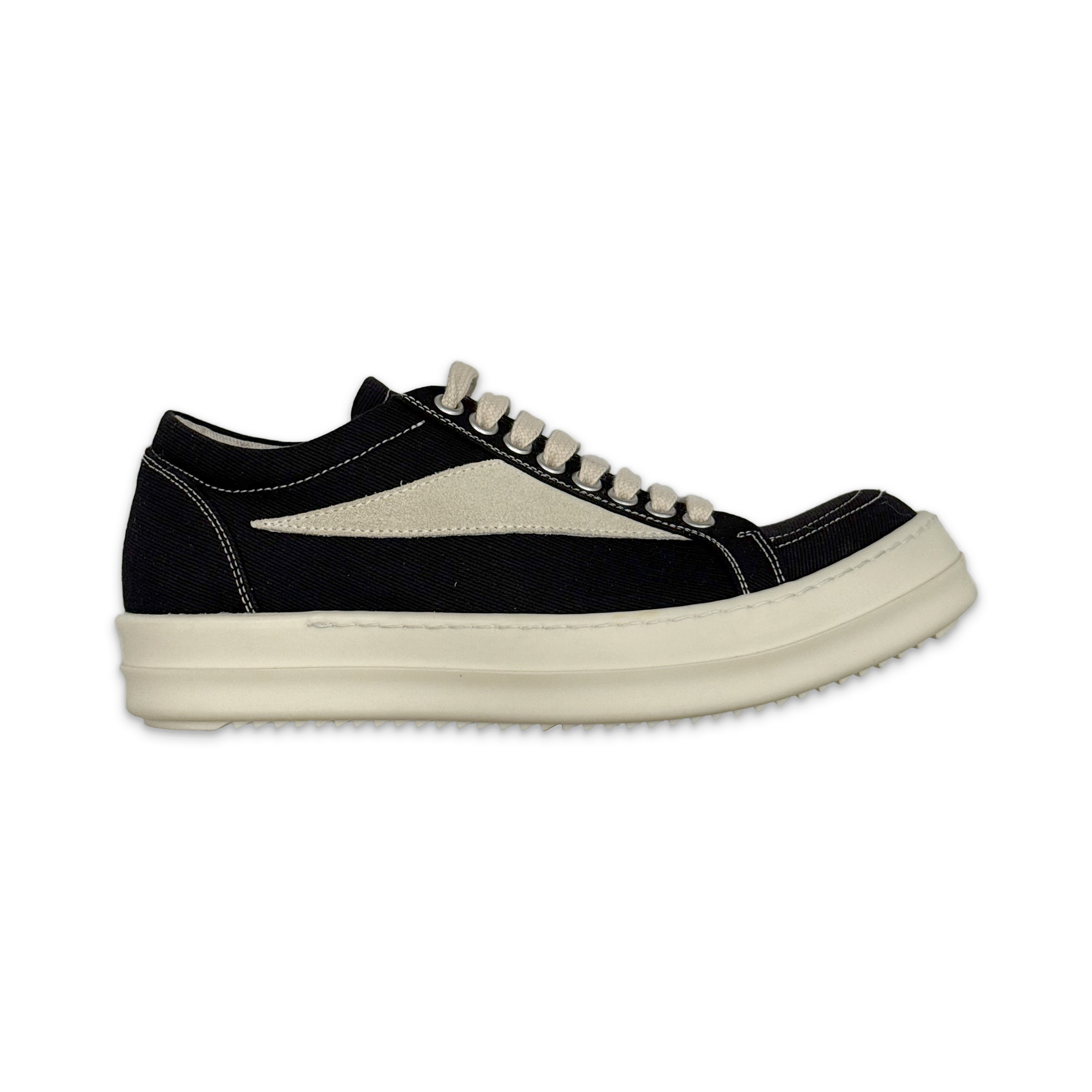 Canvas Vintage Sneaks "Black Milk"