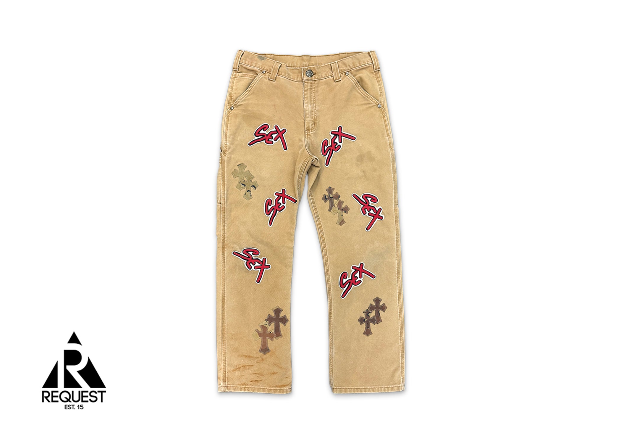 Sex Records Carpenter Pants "Tan"