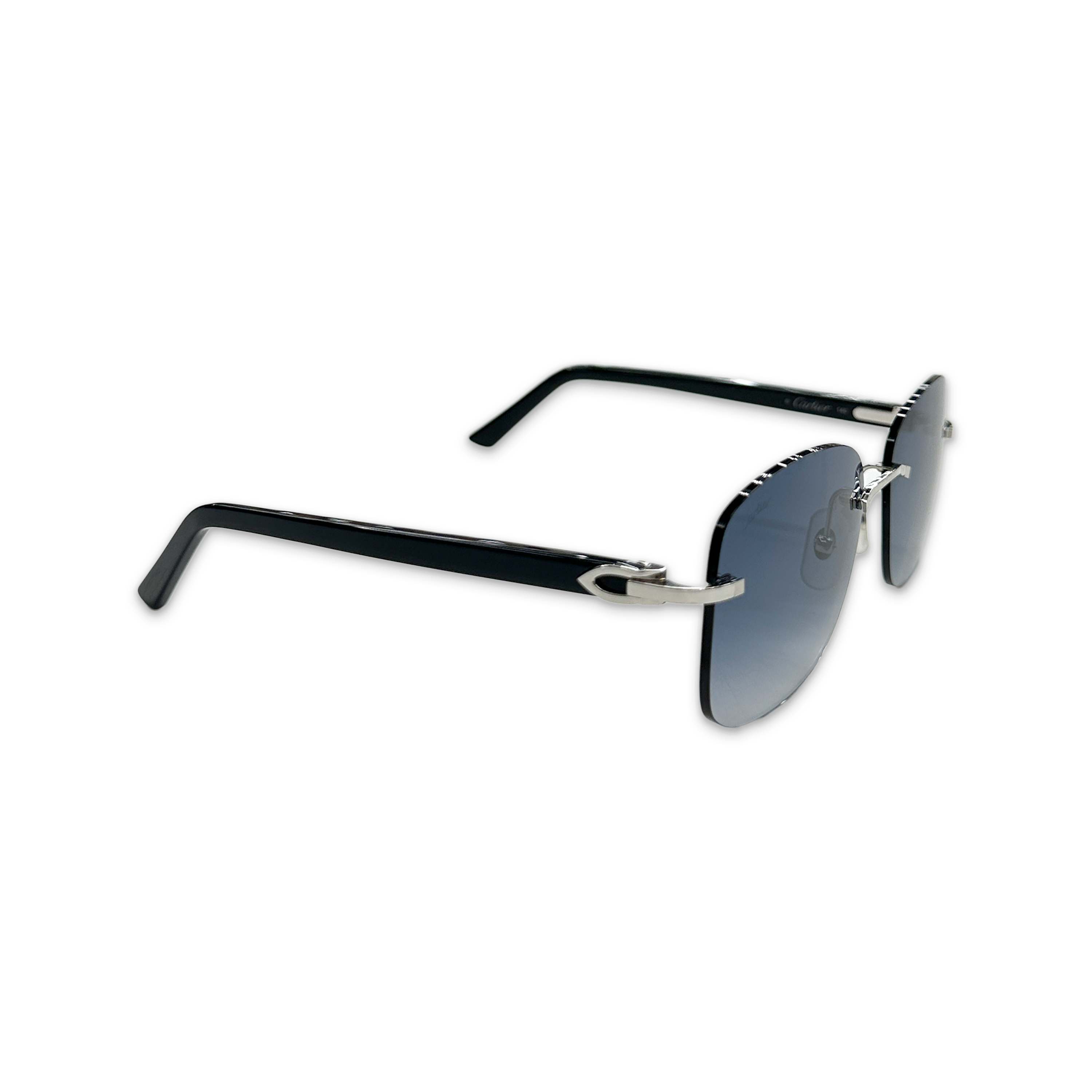 Cartier, C Decor Sunglasses "Navy"