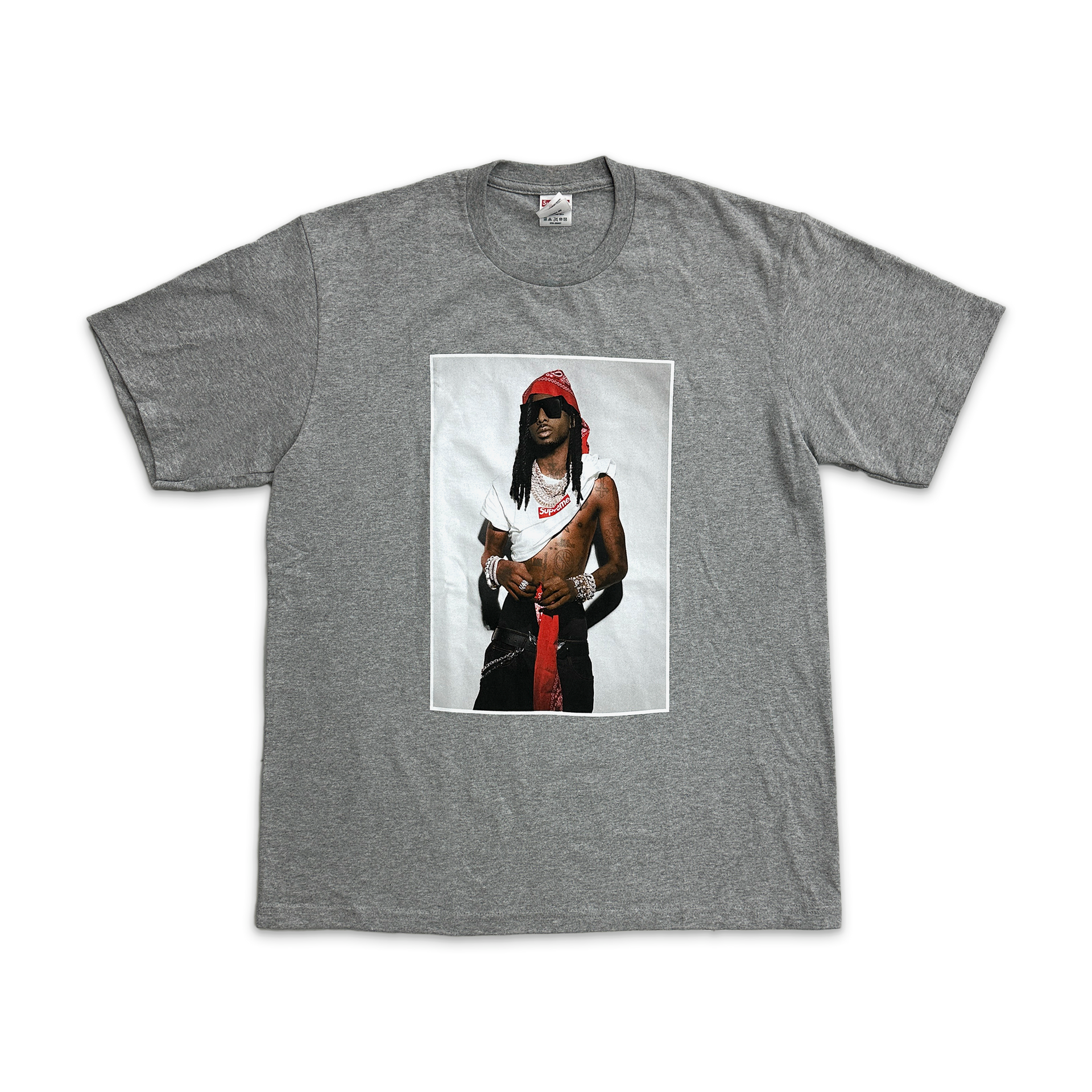 Playboi Carti Tee 白3 グレー2 xxl 5枚 Supreme Playboi Carti Tee Grey Men's Size XXL FW25 Brand New