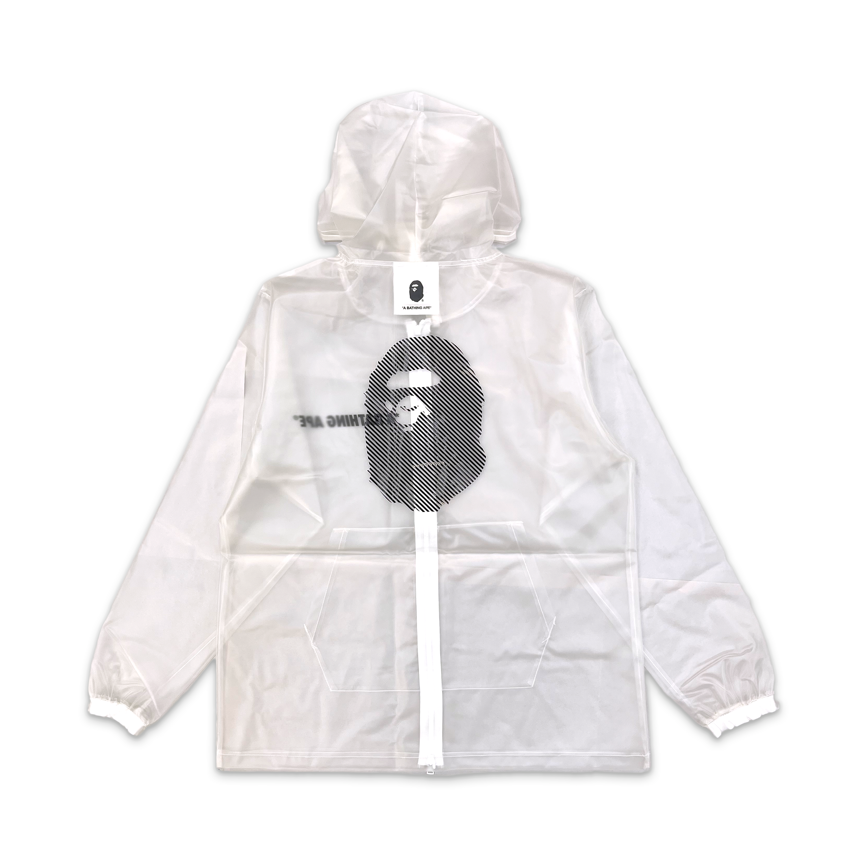 A Bathing Ape (BAPE), Transparent Hoodie Jacket “Clear”