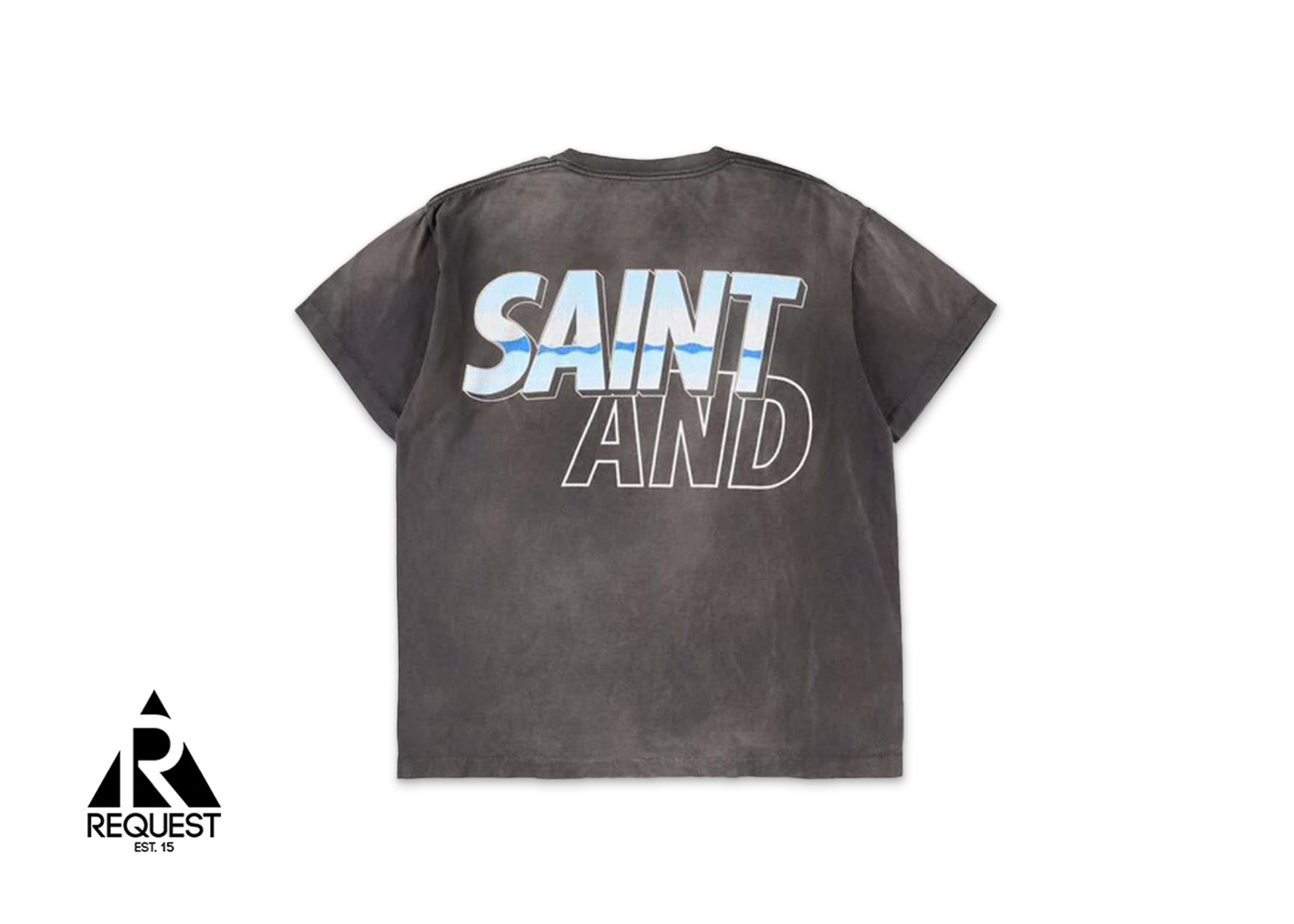 Saint Michael Wind And Sea Tee "Vintage Black"