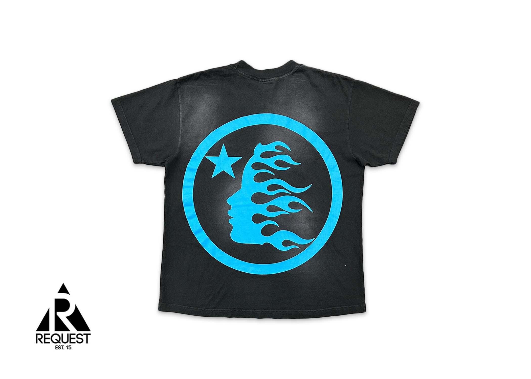 Classic Print Tee "Black/Blue"