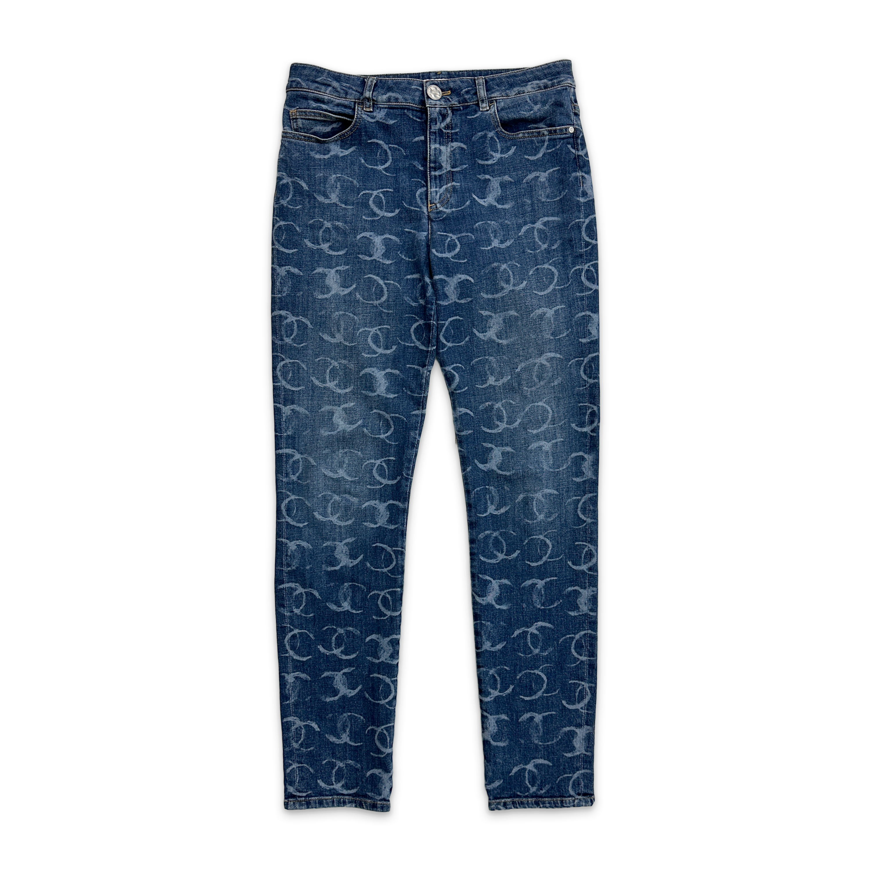 Chanel, Monogram Jeans "Blue"
