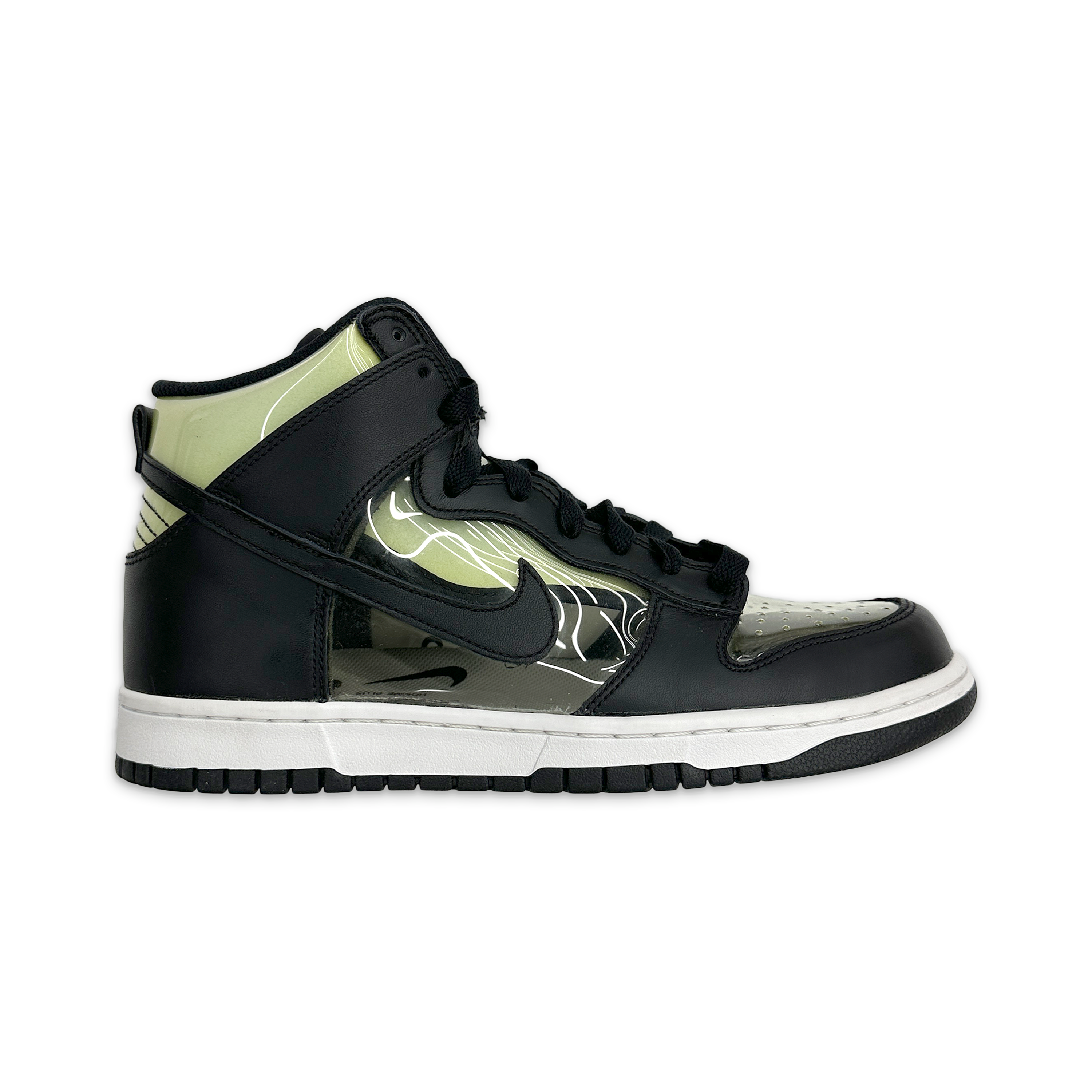 Request, Nike Dunk High CDG "Clear"