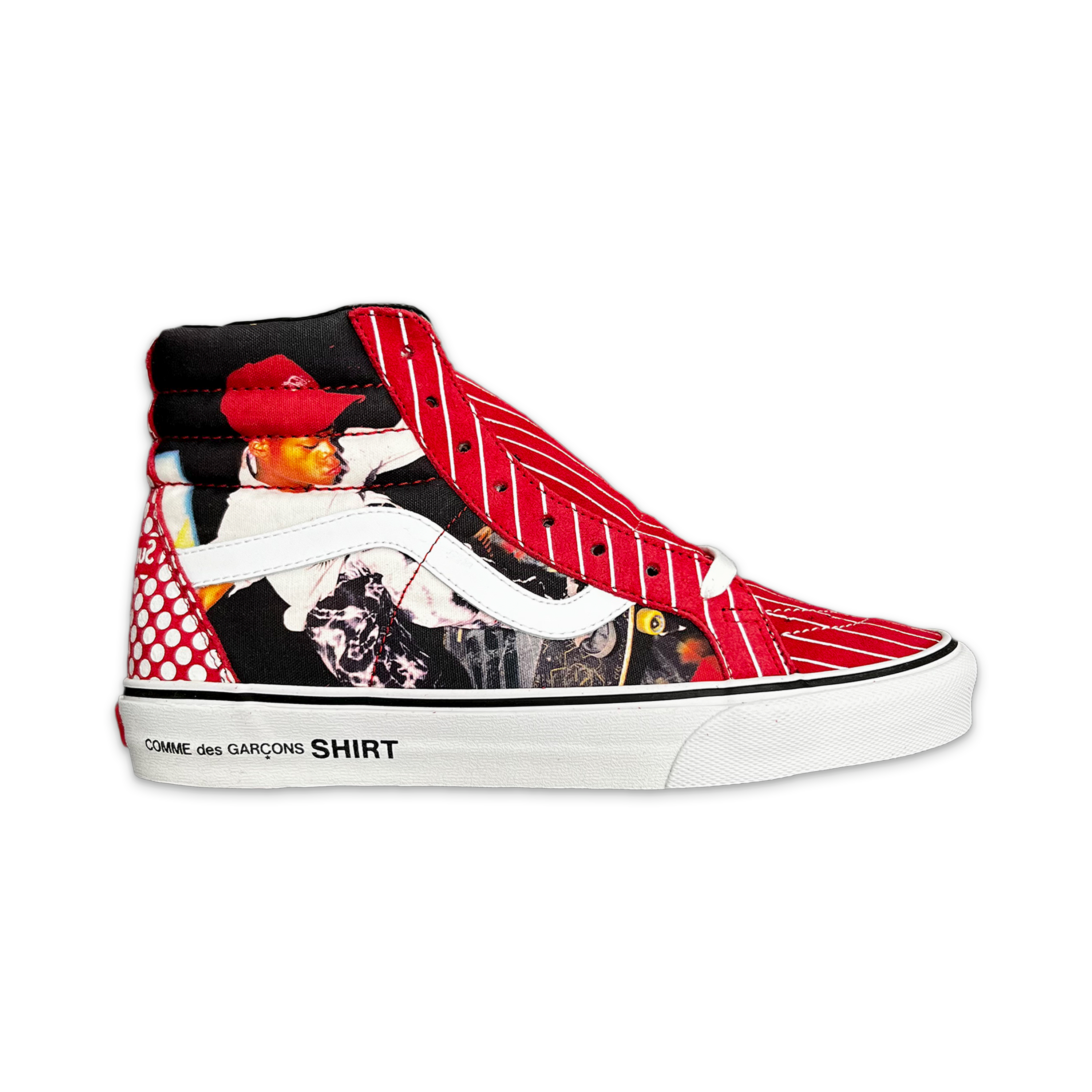 x CDG Harold Hunter Sk8-Hi "Red"